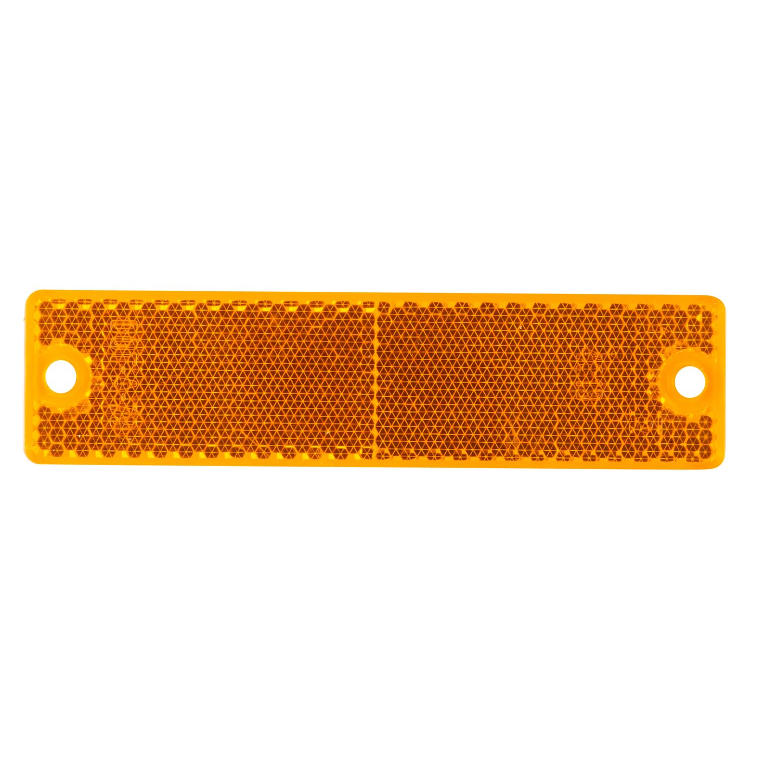 Grote 40133-5 Yellow Mini Stick-On / Screw-Mount Rectangular Reflectors