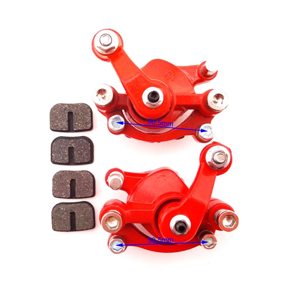 TC-Motor Front & Rear Disc Brake Caliper For 2 Stroke 47cc 49cc Pocket Bike Minimoto Mini Moto ATV Goped Scooter Kid Dirt Baby C