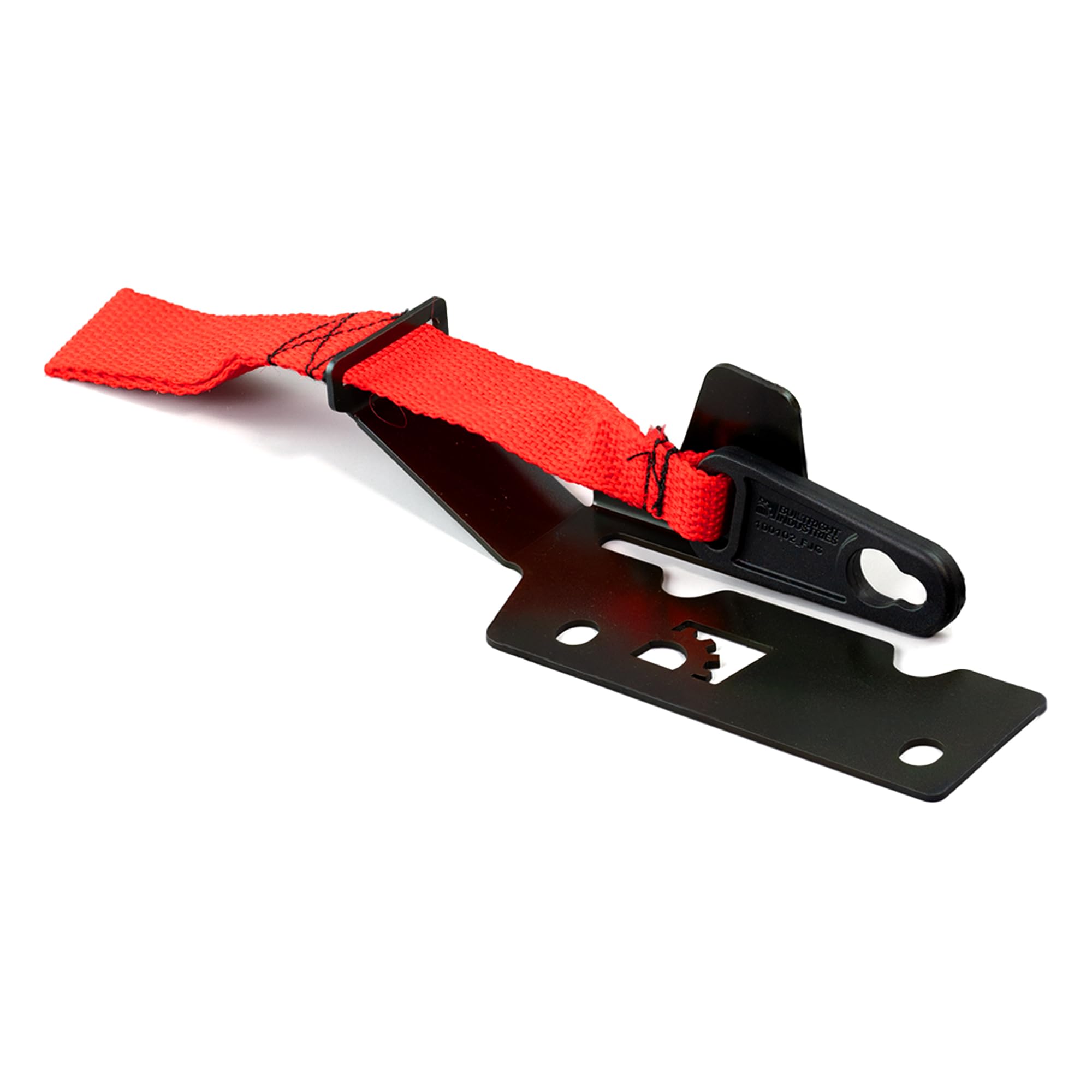 Builtright Industries Rear Seat Release With Red Strap For Ford F-150 (2009+), F-250/350 (2017+) - The Original, Made In Usa