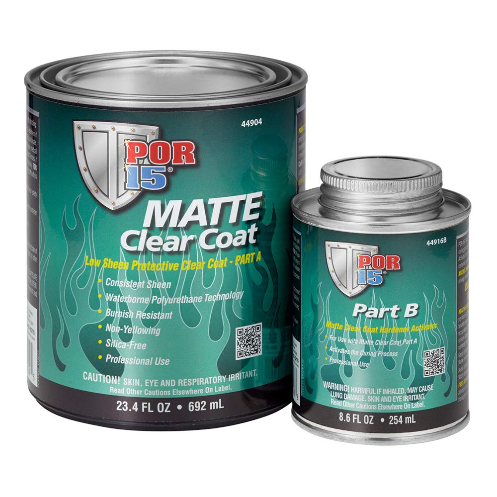 Por-15 44904 Matte Clear Coat - 1 Qt