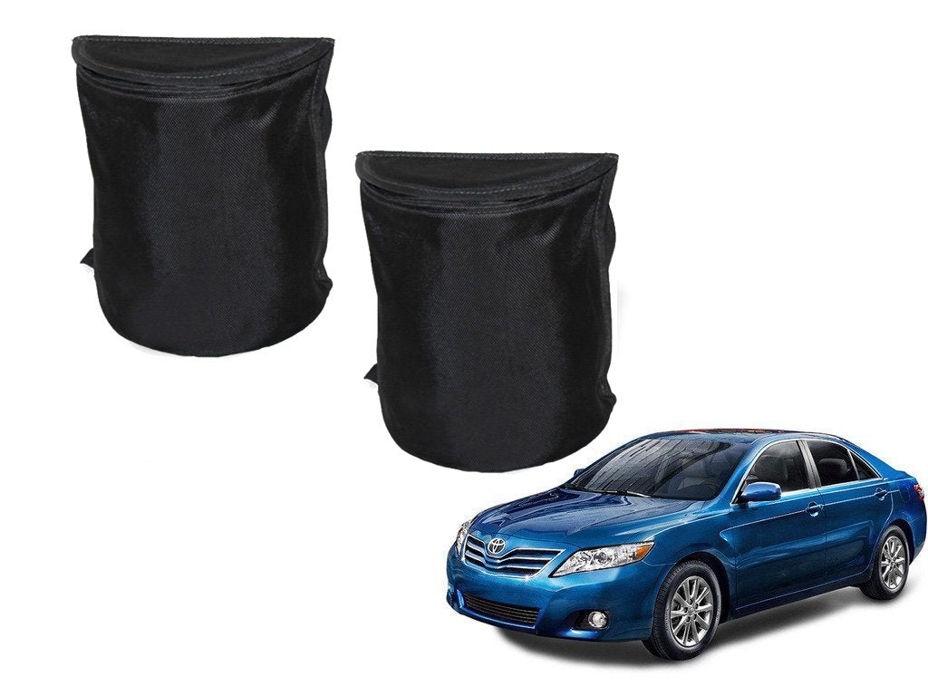 Kozdiko Semi Cylindrical Car Dustbin Set of 2 Pcs for Toyota Camry