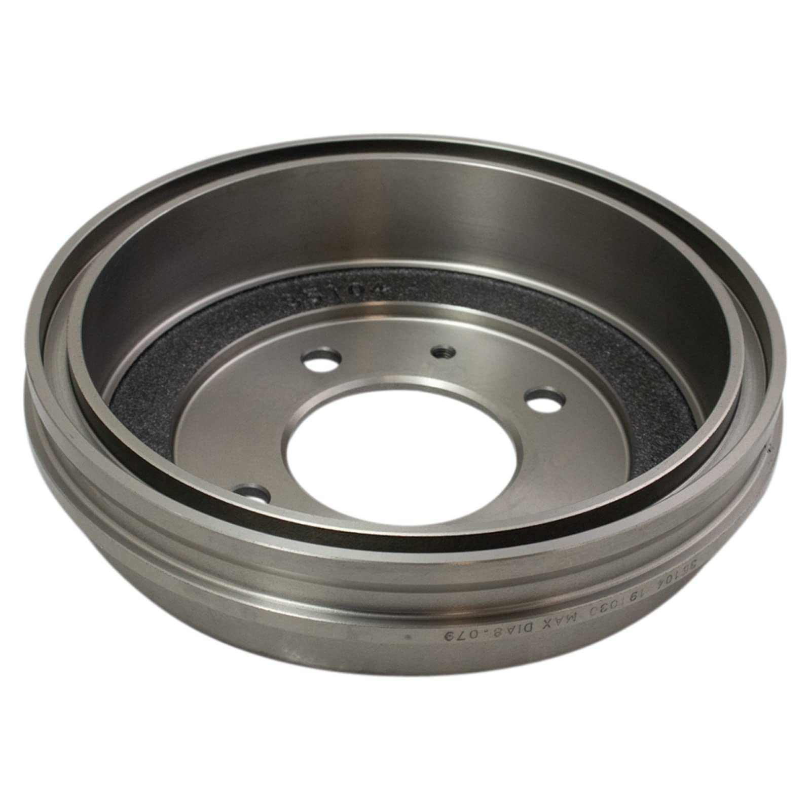Trq Rear Brake Drum Pair Set Left Lh & Right Rh For Hyundai Elantra Tiburon