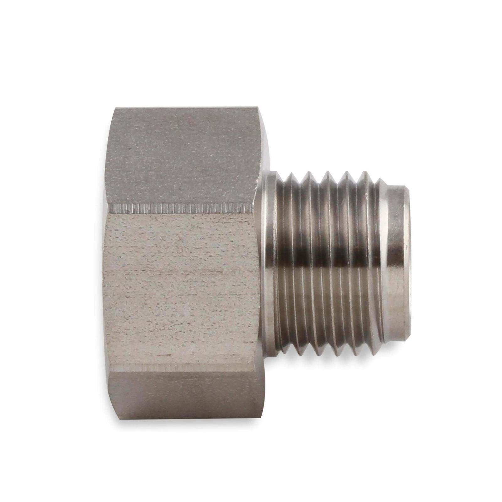 Earl'S Performance Plumbing Hardline Adapter, 1/2''-20 Inverted Flare Male To 9/16''-18 Inverted Flare Female For 3/16''