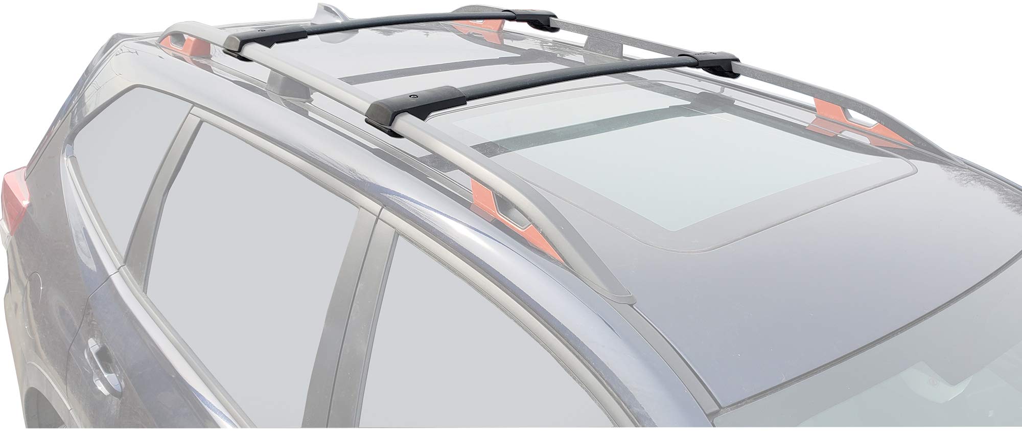 Brightlines Aero Roof Rack Cross Bars Luggage Rack Replacement For 2019 2020 2021 2022 2023 2024 2025 Subaru Forester (Not Fit W