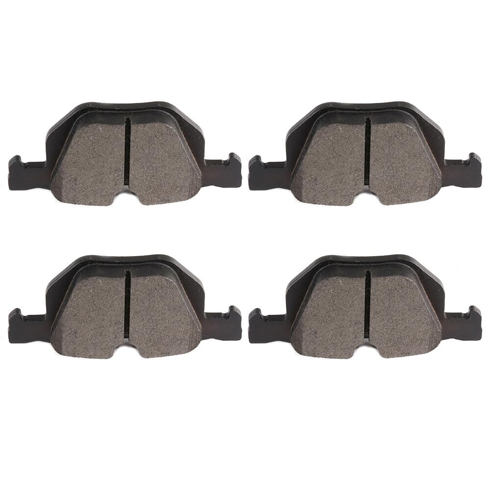 Cciyu D1042 Rear Semi-Metallic Disc Brake Pads Kit For Bmw X5 X6 4Pcs