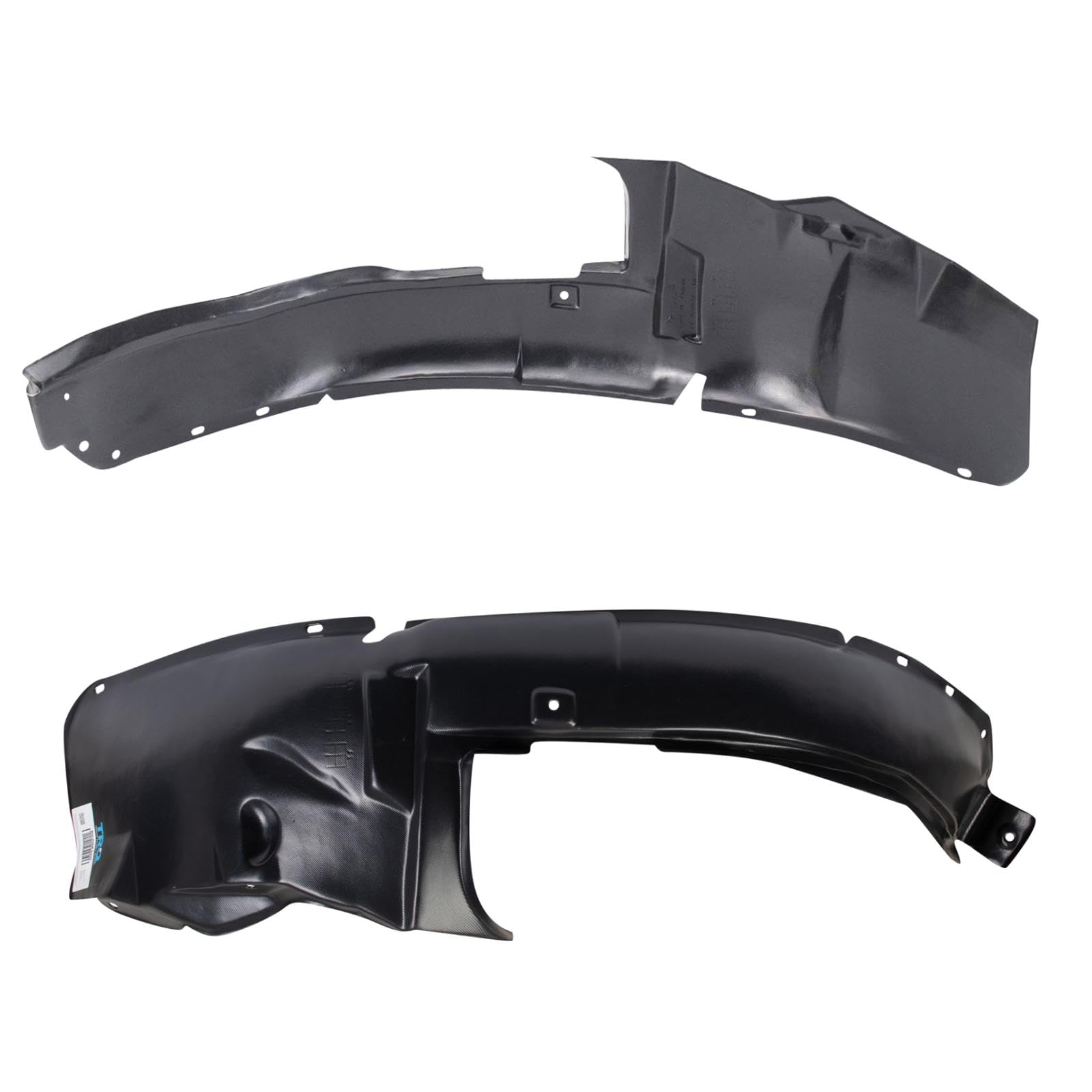 Trq Inner Fender Liner Set Compatible With 2000-2005 Dodge Neon Ch1248126 Ch1249126