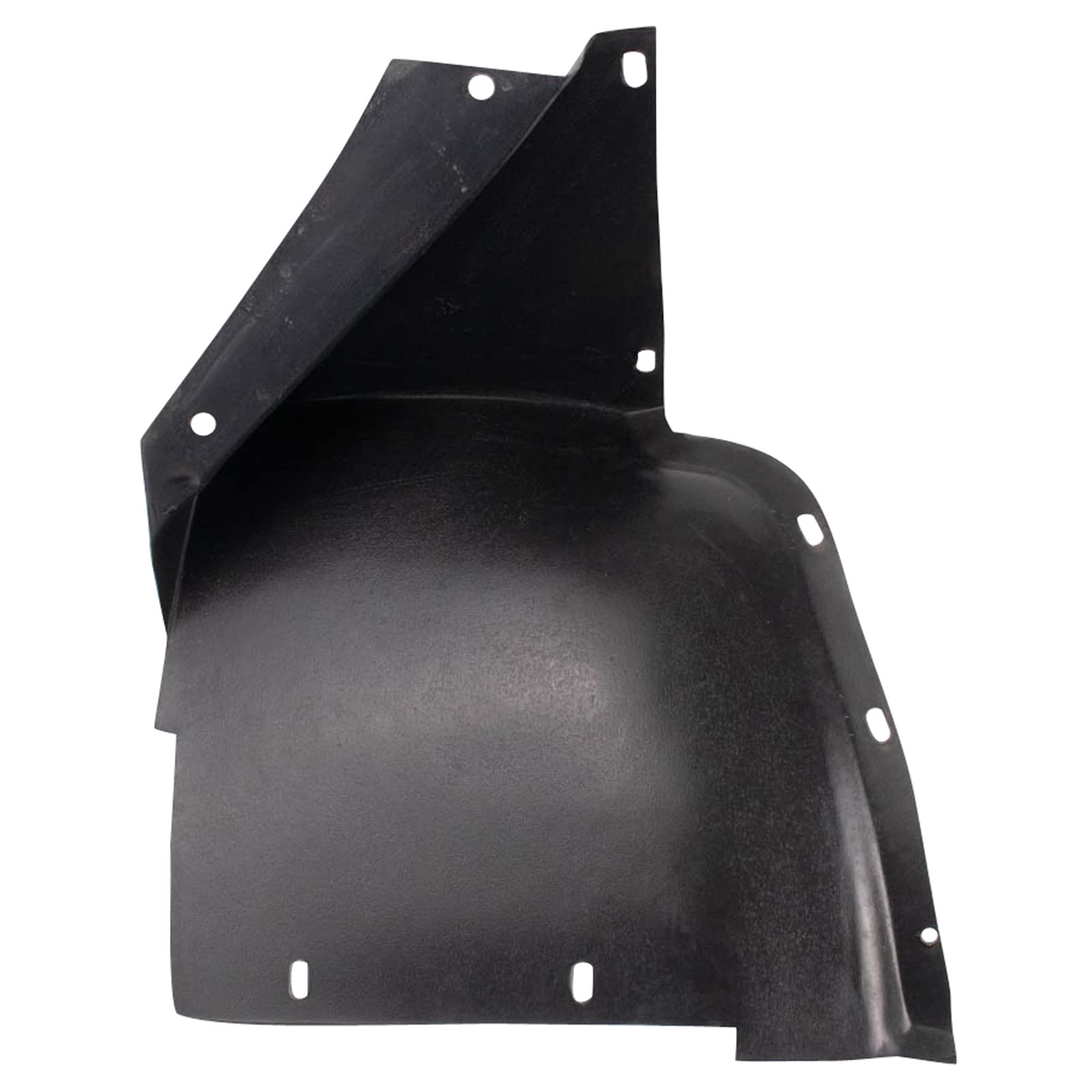 TRQ Front Left Rearward Inner Fender Liner Black Drivers Side Compatible with 2004-2009 Cadillac XLR GM1250128