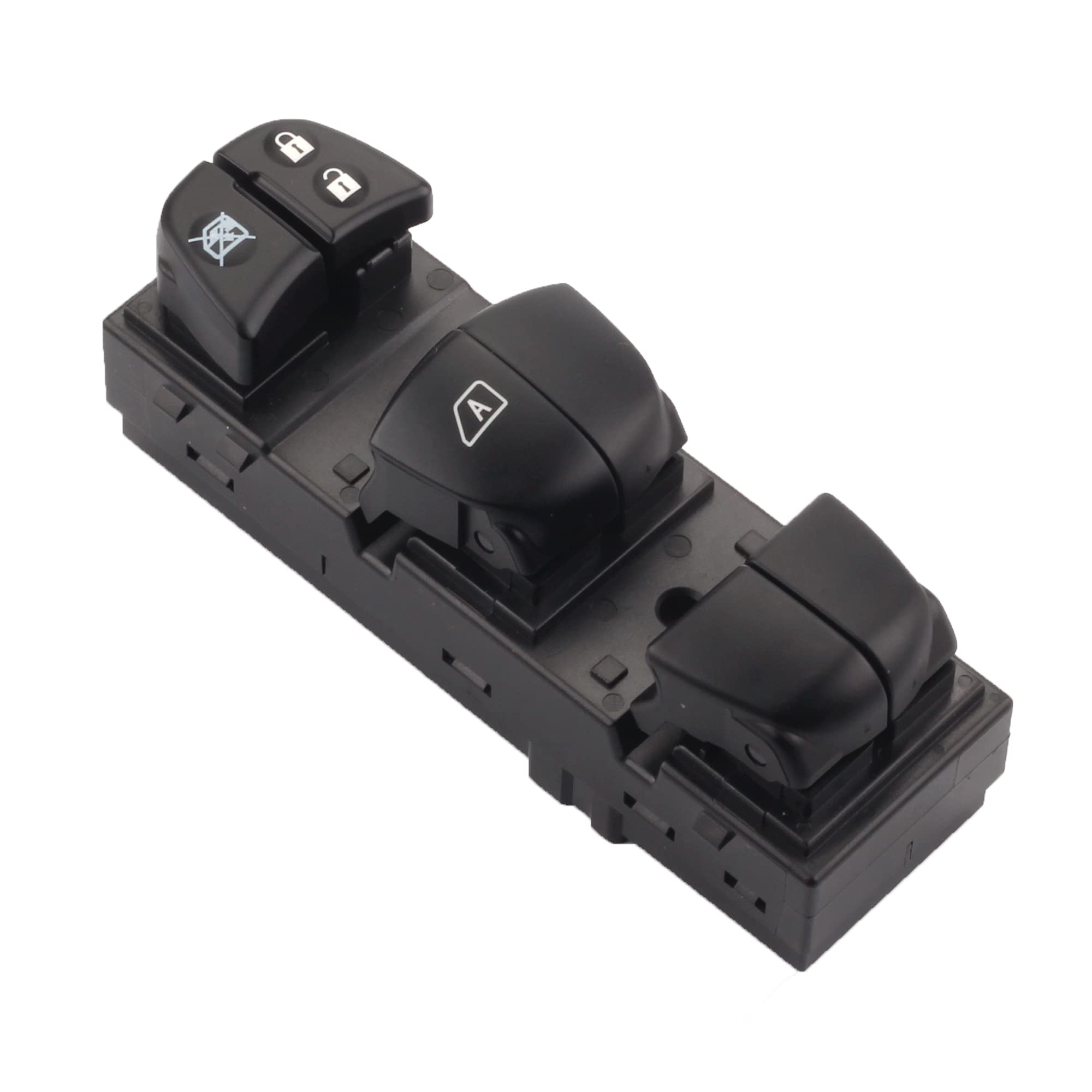 Dasbecan Driver Side Master Power Window Switch Compatible With Nissan Pathfinder/Altima/Frontier/Leaf/Juke 2010-2018 Door Main Control Button Replaces# 25401-3Ta5A 25401-1Ka0B 25401-3Sh1A