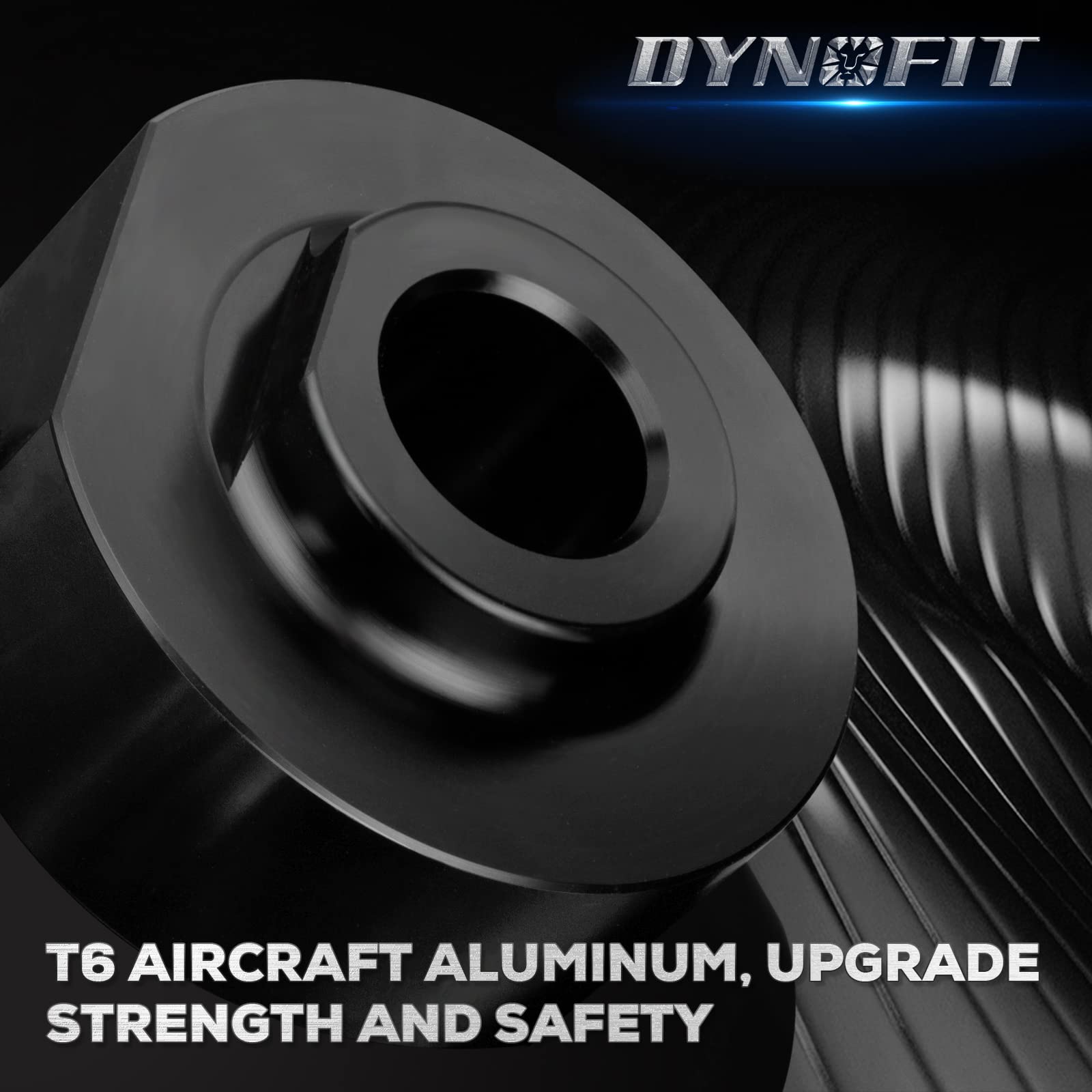 Dynofit Front leveling kit fit 1981-1996 F150 2WD, 1999-2022 F-250, F-350 Super Duty 2WD,2000-2005 Excursion 2WD, 2'' Lift Sprin