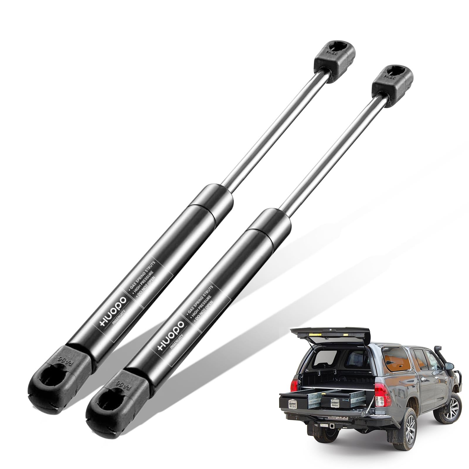 C1623609 14 Inch 30Lb/133N Gas Struts Shocks Spring Lift Support For Leer Camper Shell Topper Rear Windows Door Truck Cap Toolbo