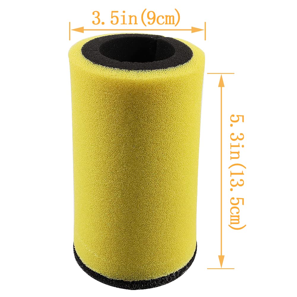 Air Filter 1Yw-14451-00-00 For Yamaha Kodiak 400 450 Big Bear 350 Timberwolf 250 Yfb250U/Fw Yfm350U/Fw Moto-4 250 350