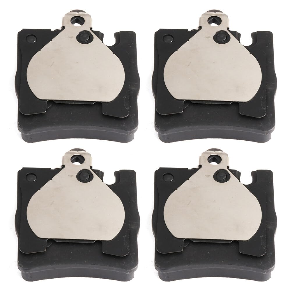 Cciyu D873 Rear Semi-Metallic Disc Brake Pads Kit For Mercedes-Benz C230 C240 C280 C320 C350 Clk320 Clk350 Clk430 E300 E320 E420