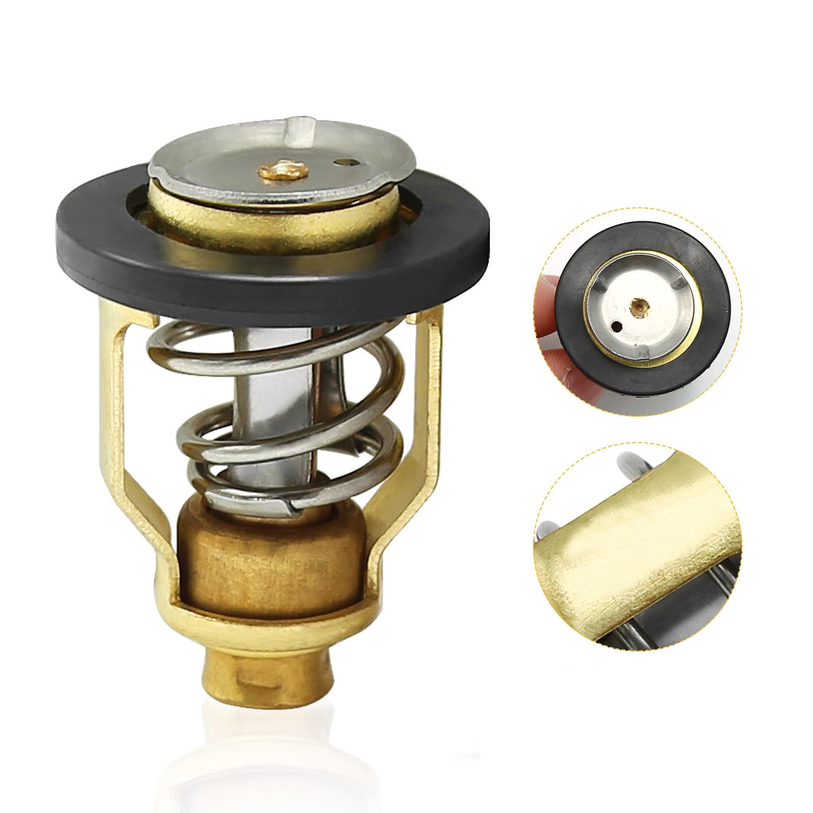 17670-90J00 17670-90J01 Cooling Thermostat 60? Thermostat Replacement for Suzuki Outboard Four Stroke DF200 DF225 DF250 DF300 DF