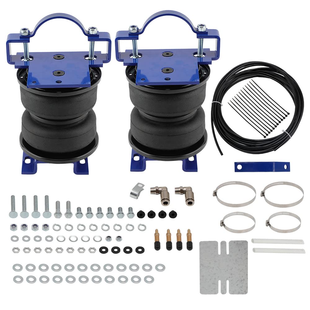 maXpeedingrods Rear Air Suspension Bag Kit 5000lbs for Chevrolet Silverado GMC Sierra 2500 HD 3500 2001-2010 Air Spring Bag Kit