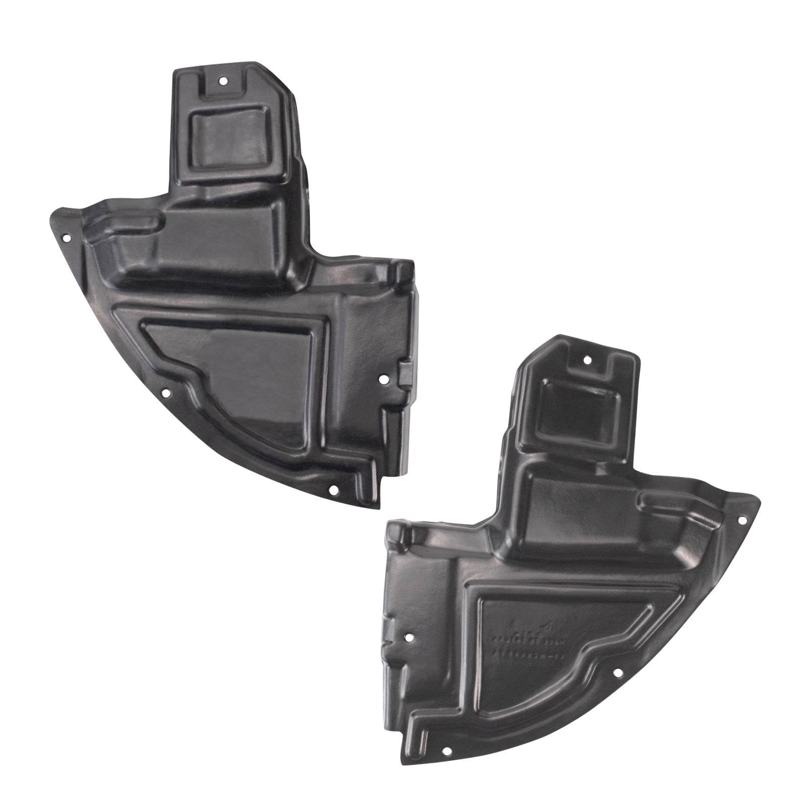 Trq Inner Fender Liner Set Compatible With 2007-2009 Mazda Cx-9 Ma1250113 Ma1251113