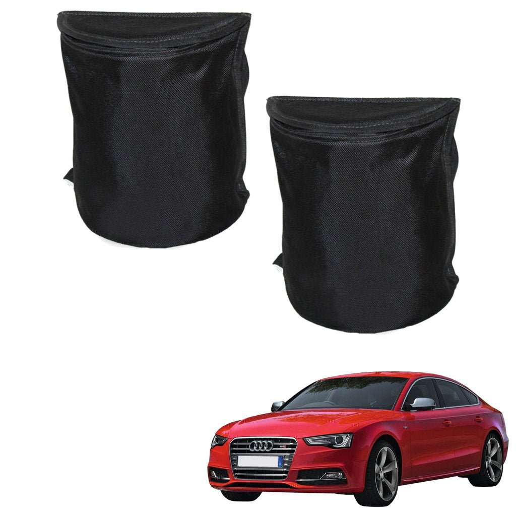 Kozdiko Semi Cylindrical Car Dustbin Set of 2 Pcs for Audi S5