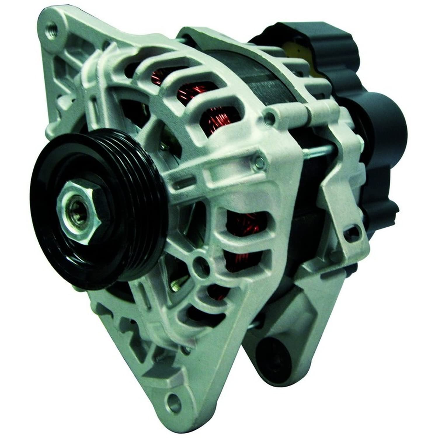 Oeg Parts New Alternator Compatible With Hyundai Elantra 2.0L 2007-2012, Kia Soul 2.0L 2010 2011, Spectra 2.0L 2007-2009, Sporta
