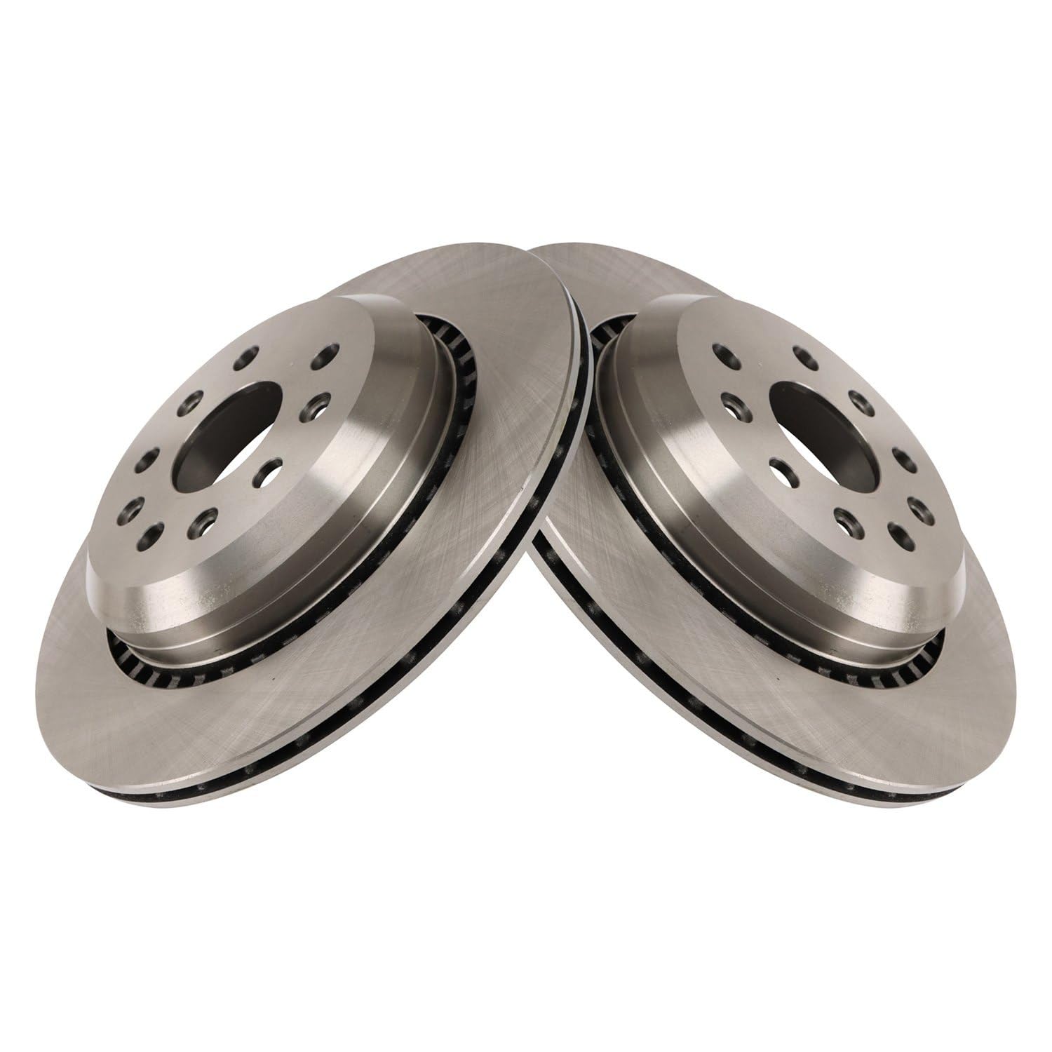 Trq Rear Brake Rotors Set Compatible With 2020-2023 Jeep Gladiator 2021-2023 Wrangler