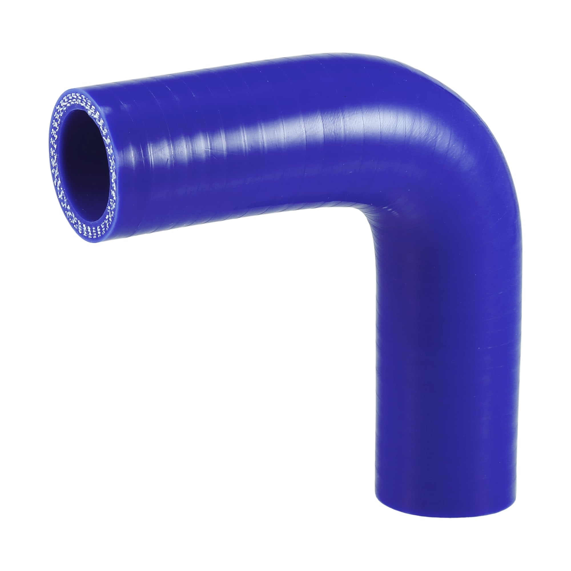 X AUTOHAUX 1 Pcs 28mm 1.10 ID 90mm 3.54 Length 90 Degrees Blue Car Silicone Hose Coolant Hose Universal