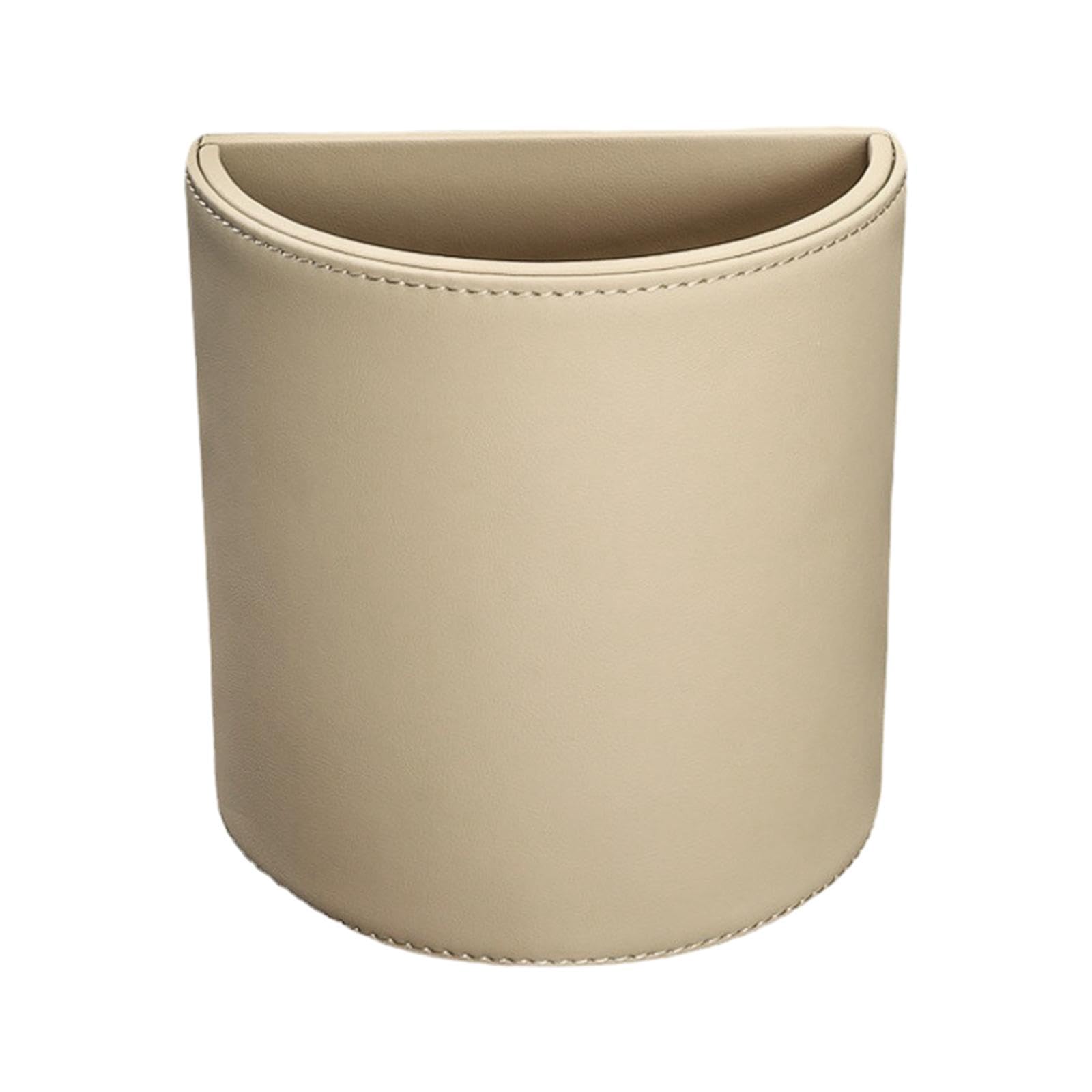 LOOM TREE Garbage Bin Dustbin Car Garbage Can Side Door Car Trash Bin Hanging Beige | Parts & Accessories | Car & Truck Parts | 