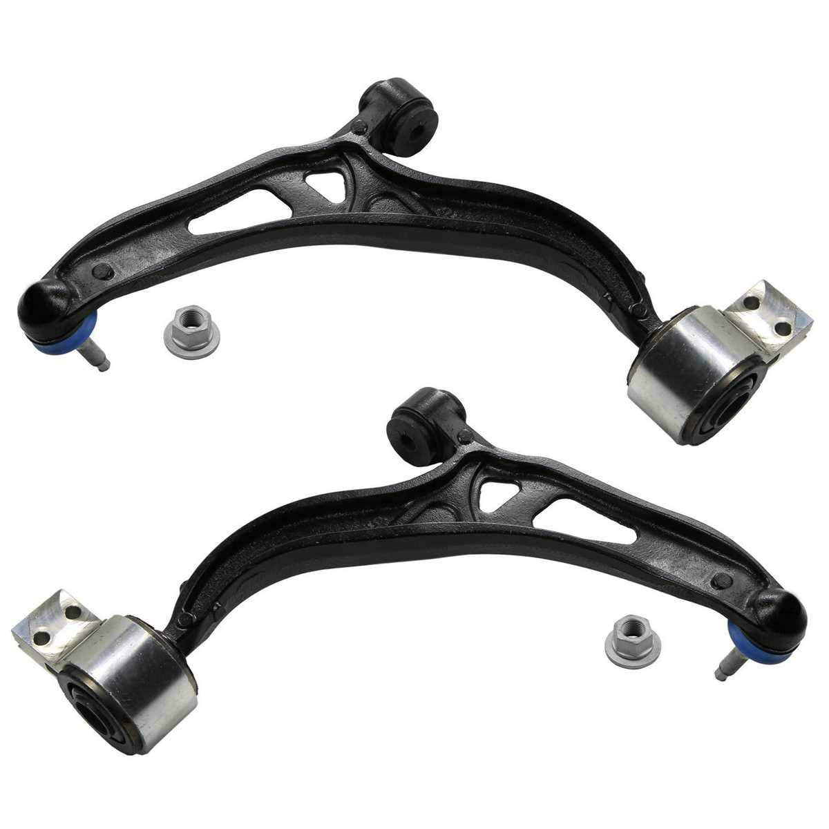 Autoshack Front Lower Control Arms And Ball Joints Assembly With Bushings Pair 2 Replacement For 2011-2019 Ford Explorer 2013-2019 Police Interceptor Utility 2.0L 2.3L 3.5L 3.7L V6 Awd Fwd Asca71718