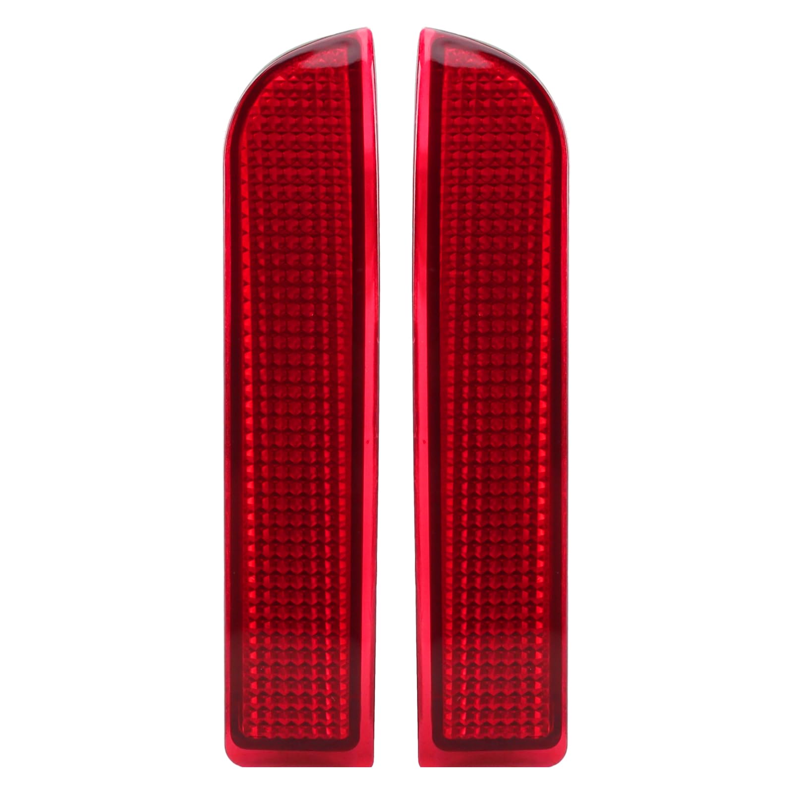 GoaMotors For Toyota RAV-4 2006-2012 Rear Left & Right Bumper Reflector Replacement Lamp, 2Pcs Driver and Passenger Side Bumper 