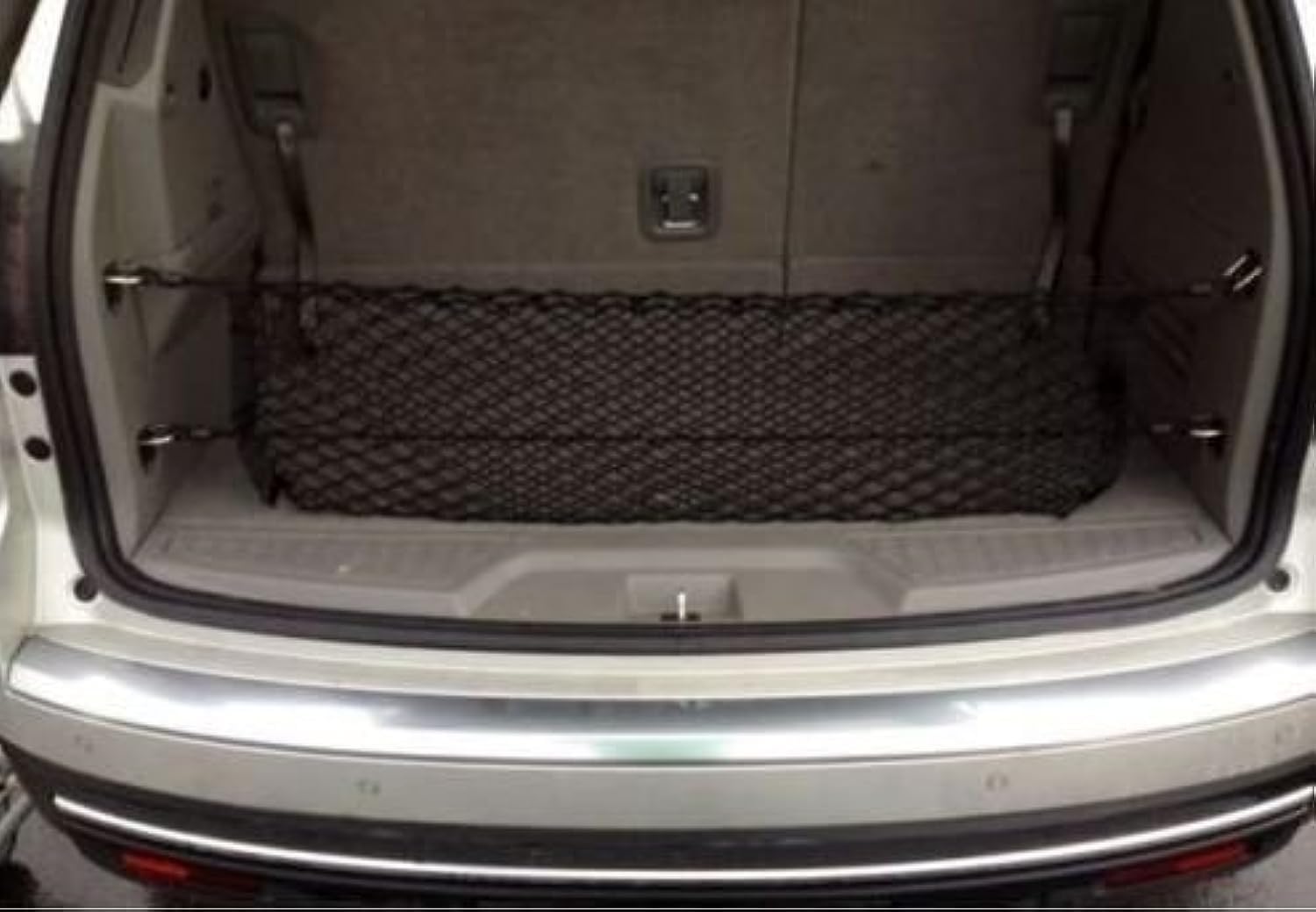 Trunknets Inc Cargo Security Flip Shade + Cargo Net For Chevrolet Traverse 2009 2010 2011 2012 2013 2014 2015 2016 - Ebony New