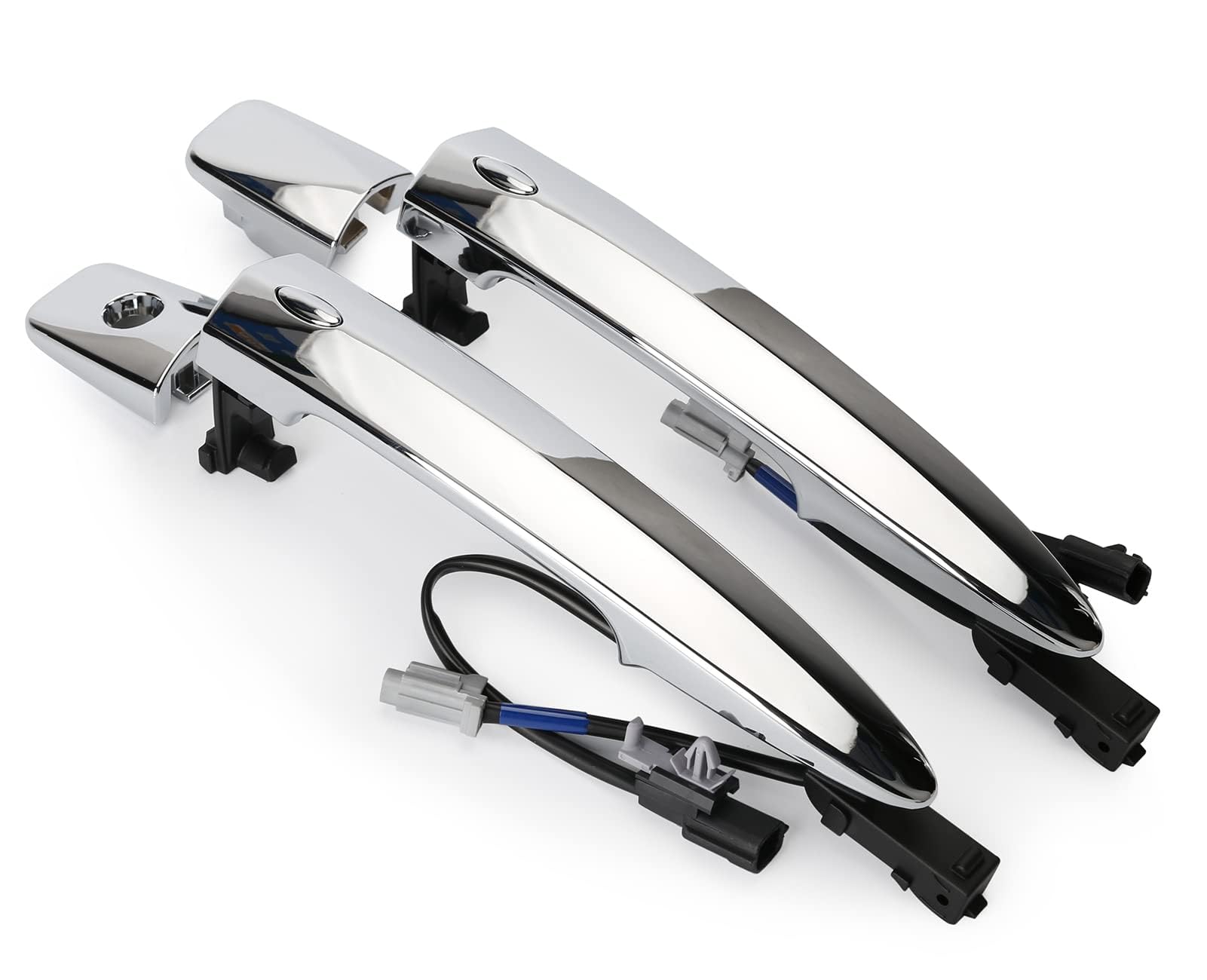 806409N00A Exterior Outer Chrome Door Handle Front Left & Right Side (2 PCS), with Sensor and Smart Keyless Entry System, for Ni