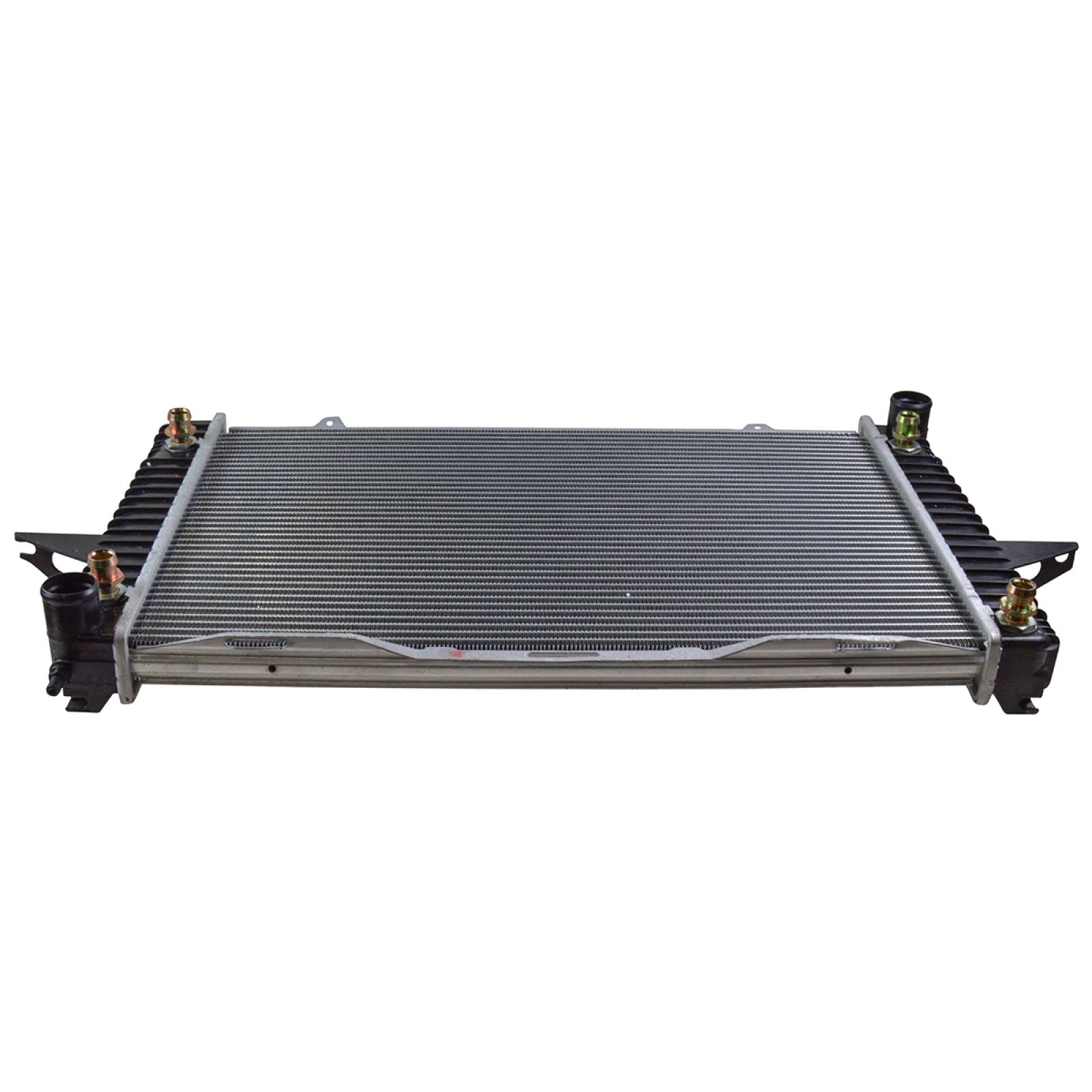 Trq Radiator Assembly Aluminum Core Compatible With 94-97 Volvo 850 98 C70 S70 V70 Cu2099 Vo3010105