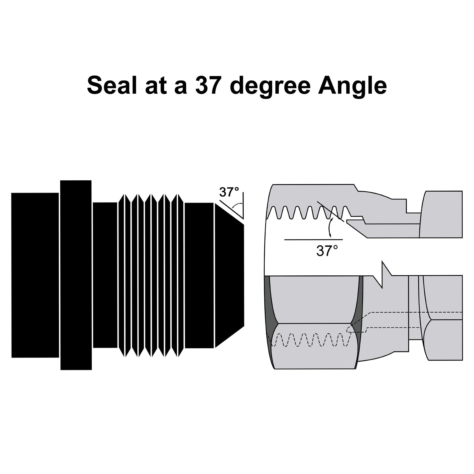 EVIL ENERGY 12AN Male Weld on Bung Fitting Aluminum 2PCS