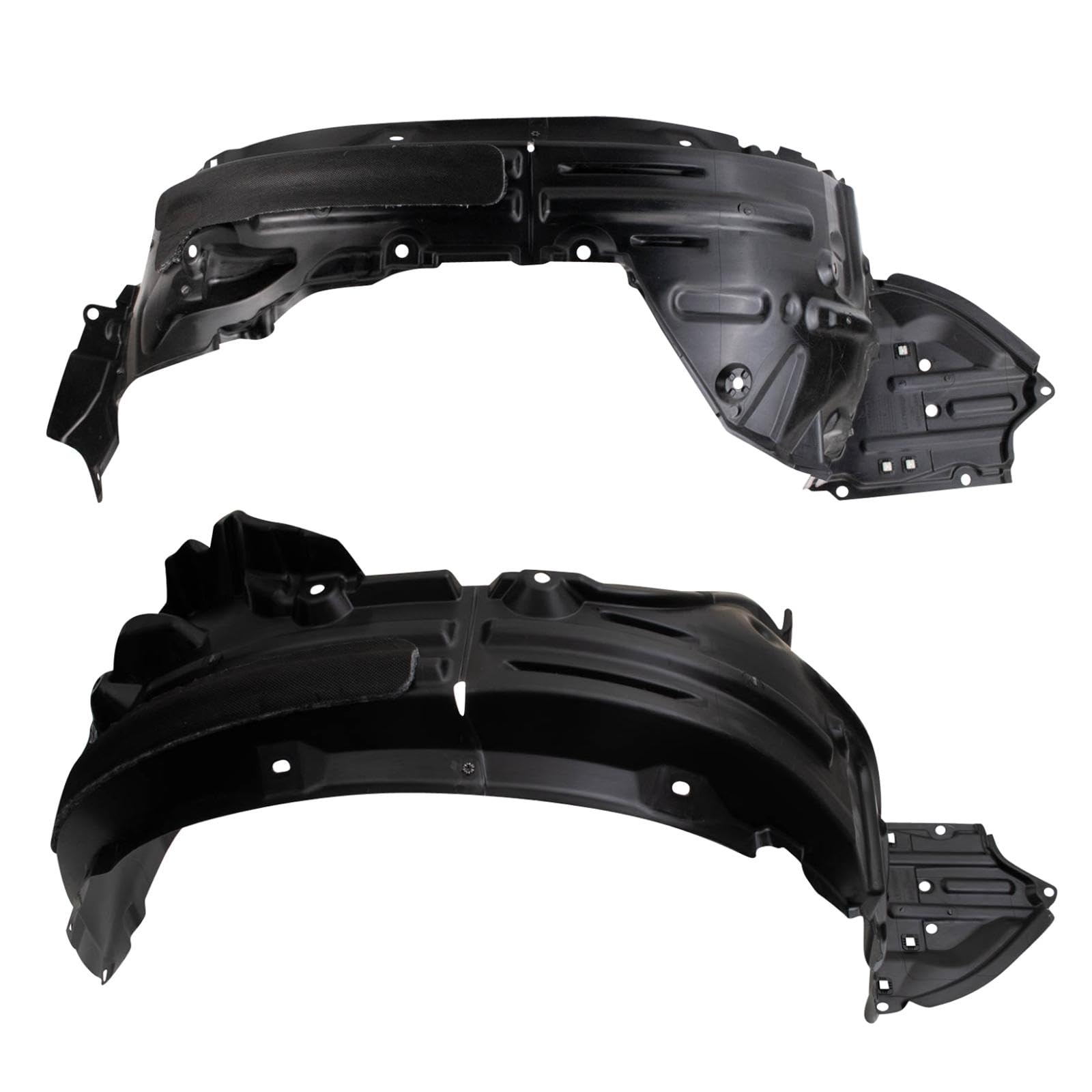 Trq Inner Fender Liner Set Compatible With 2019 Toyota C-Hr To1248239 To1249239