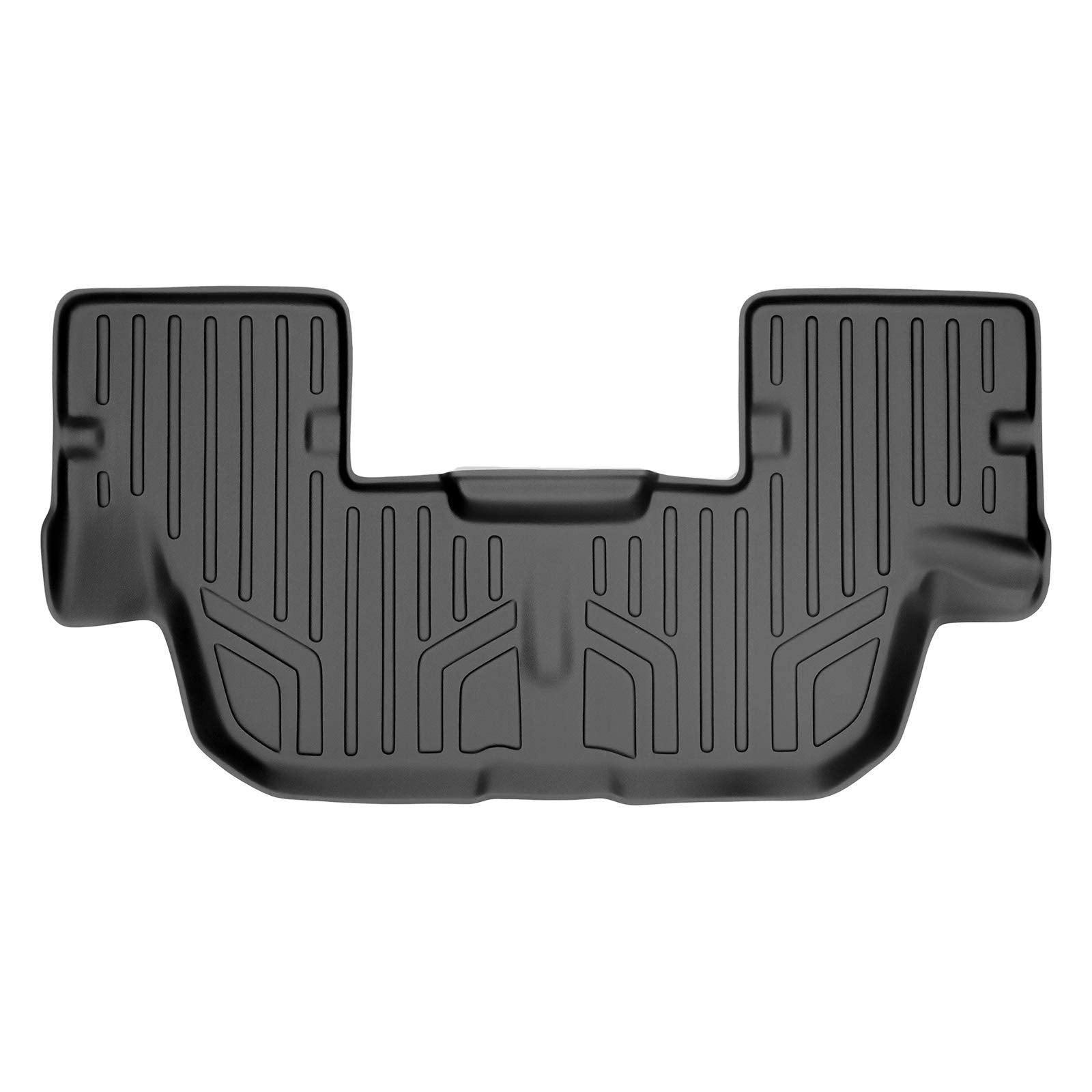 MAXLINER Custom Fit Floor Mats 3rd Row Liner Black Compatible with 2011-2019 Ford Explorer