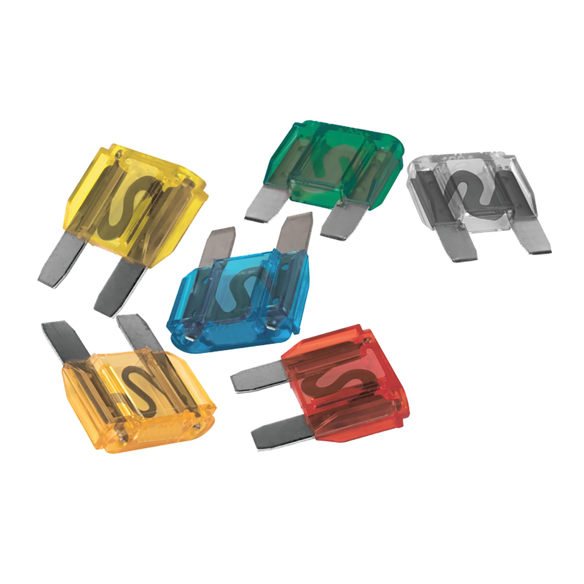 Performance Tool W5373 60-Piece Standard Fuse Assortment With Wide Range Of Amp Ratings (5A, 10A, 15A, 20A, 25A, And 30A).
