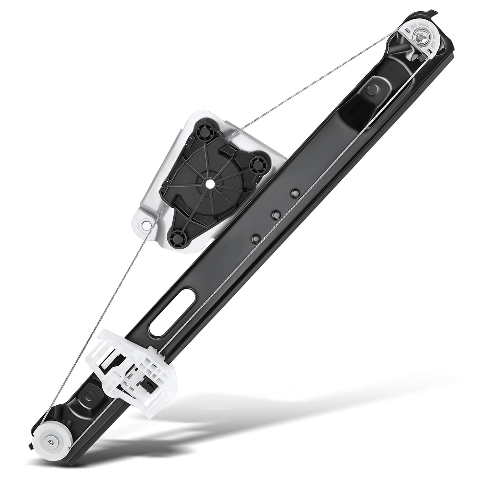 YHTAUTO Rear Passenger Side Power Window Regulator Without Motor Compatible with BMW E90/E91 Series 323i 325i 325xi 328i 328xi 3