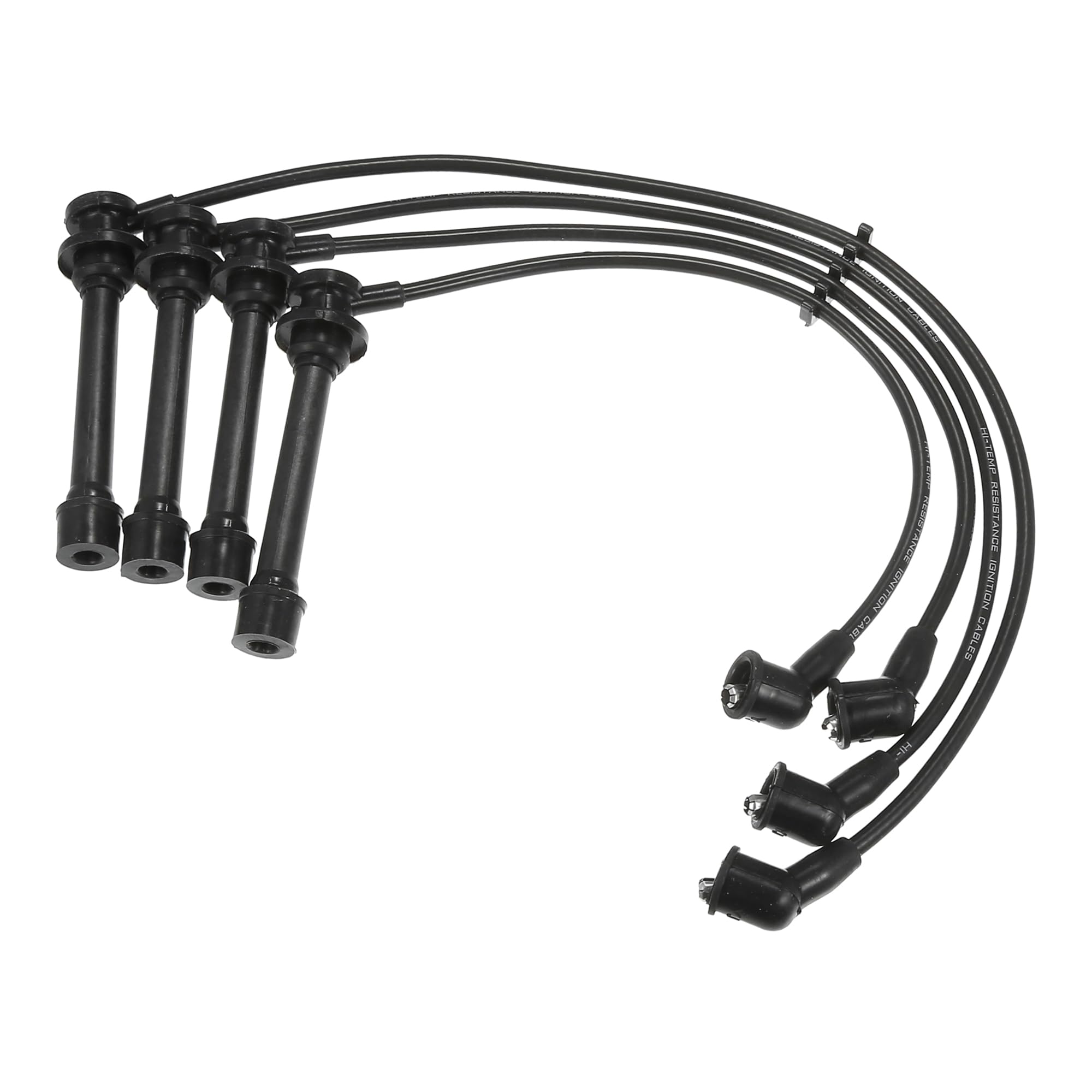 ACROPIX Car Spark Plug Coil Wires Ignition Coil Harness Cable 7mm Fit for Nissan Frontier 1998-2001 Xterra 2000-2001 L4 2.4L No.