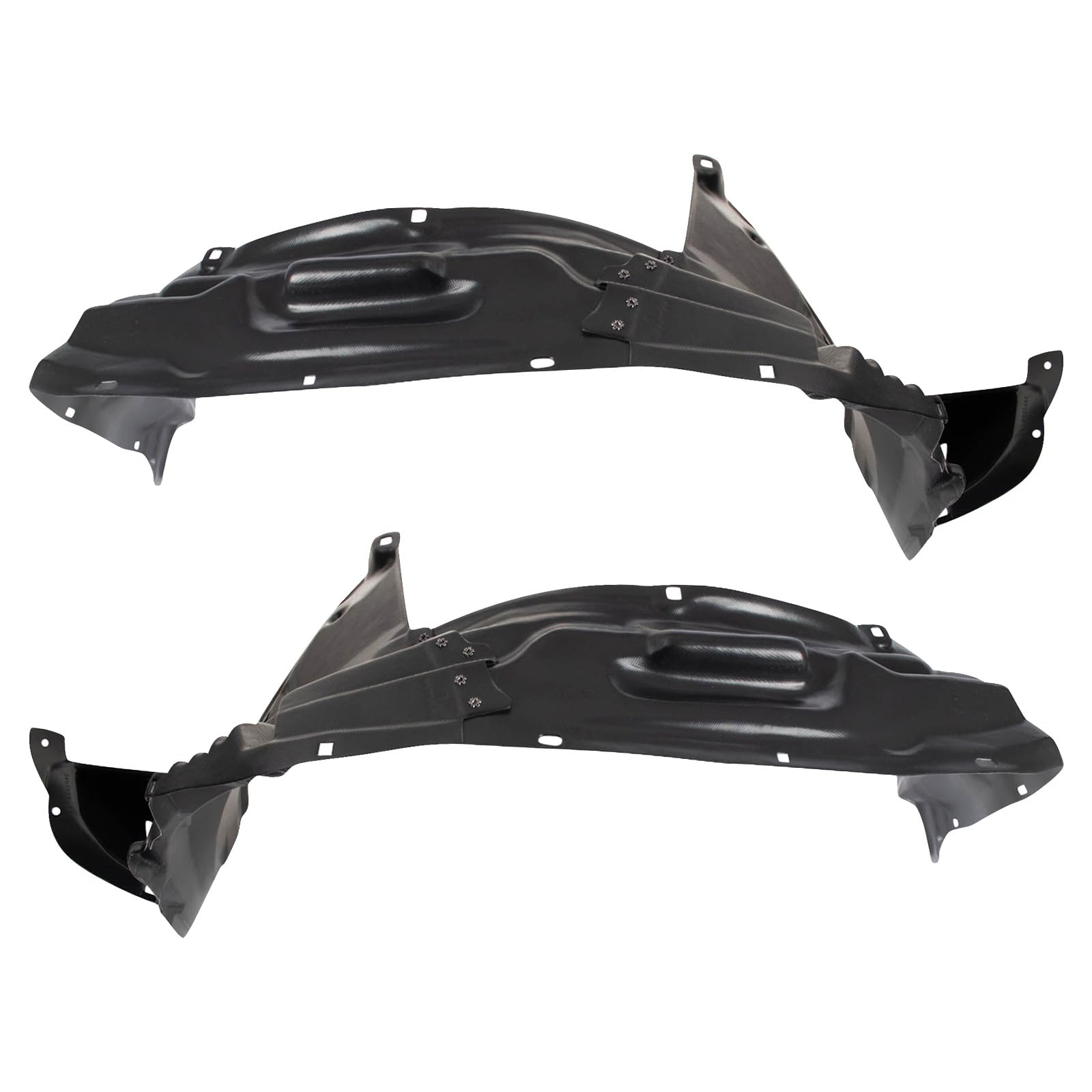 Trq Inner Fender Liner Set Compatible With 2010-2014 Toyota Fj Cruiser To1249174 To1250123