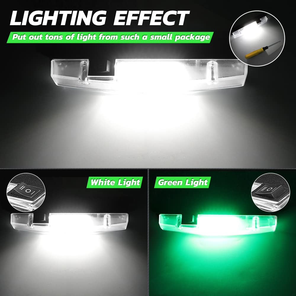 Utv Dome Light, Lumimotor-Universal Roll Bar Mount Interior Led Light For Utv Polaris Rzr Can Am Pioneer Talon Kawasaki Yamaha A