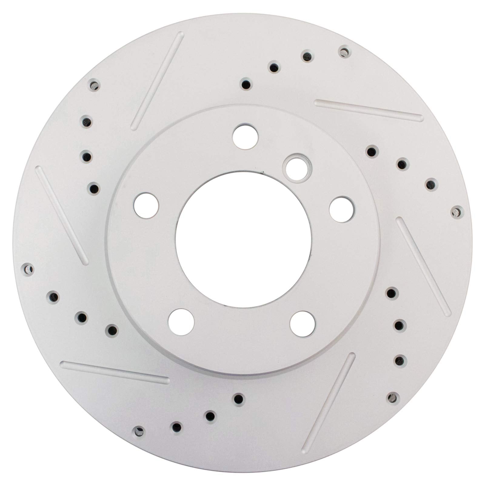 Trq Front Performance Brake Rotor Drilled Slotted Pair Set For Bmw 318I / 318Is / 323Ci / 323I / 323Is / 325I / 325Is / 328I / 3