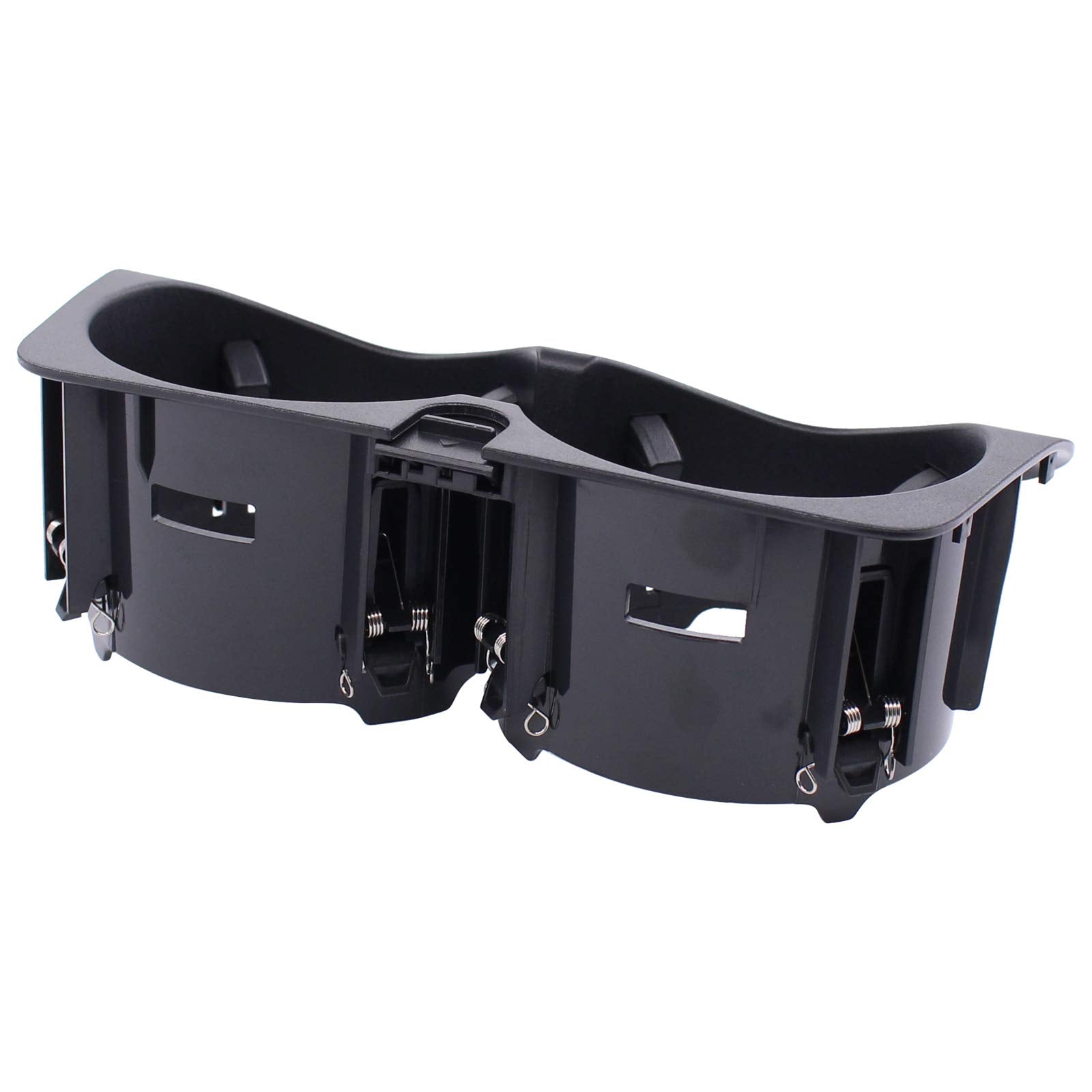 ApplianPar Center Console Cup Holder for Mercedes C-Class, E-Class, GLC, GT, CLS - Black, Plastic, Model A2O568OO69I