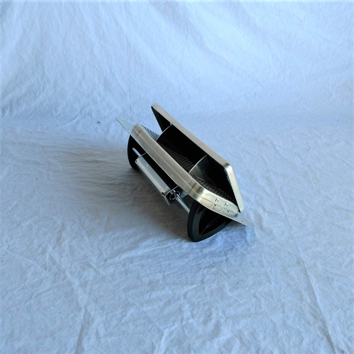 Kay Enterprises Trailer Roof Vent 1 Pair Aluminum Popup Air Flow Low Profile and Gaskets