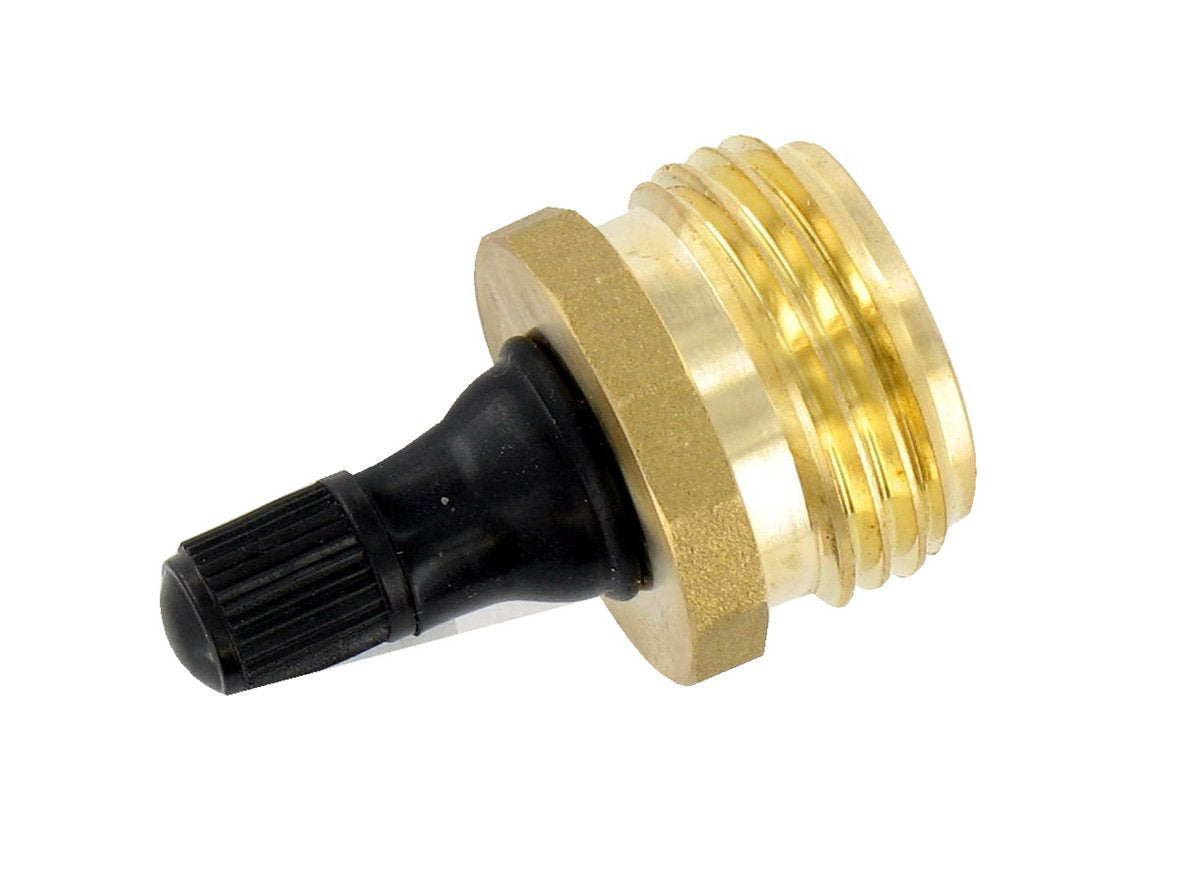 Valterra P23518Lfvp Brass Rv Blow Out Plug With Valve