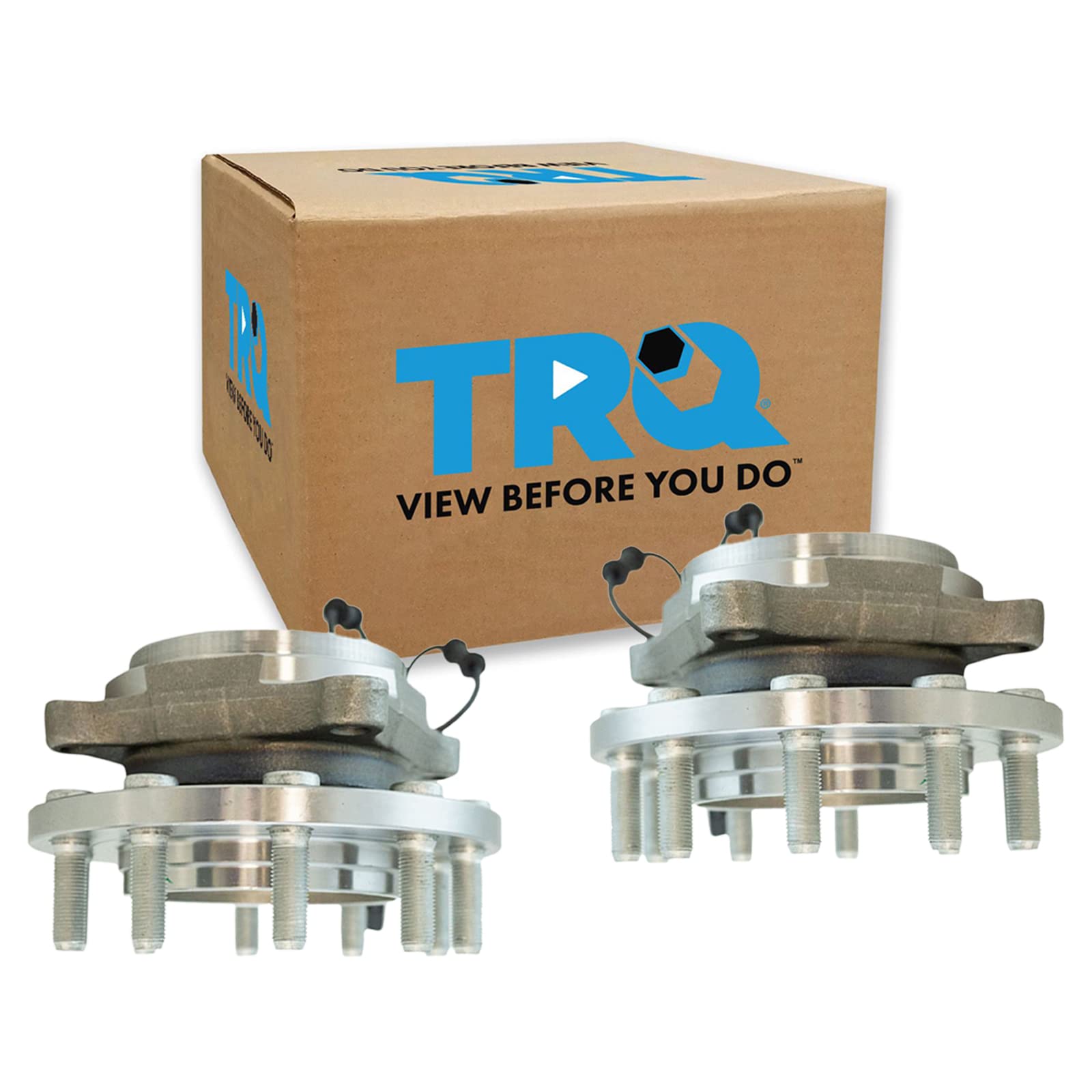 Trq Front Wheel Hub Bearings Assembly Set Compatible With 2008-2010 Dodge Ram 4500 Ram 5500 2011-2018 Ram 4500 5500