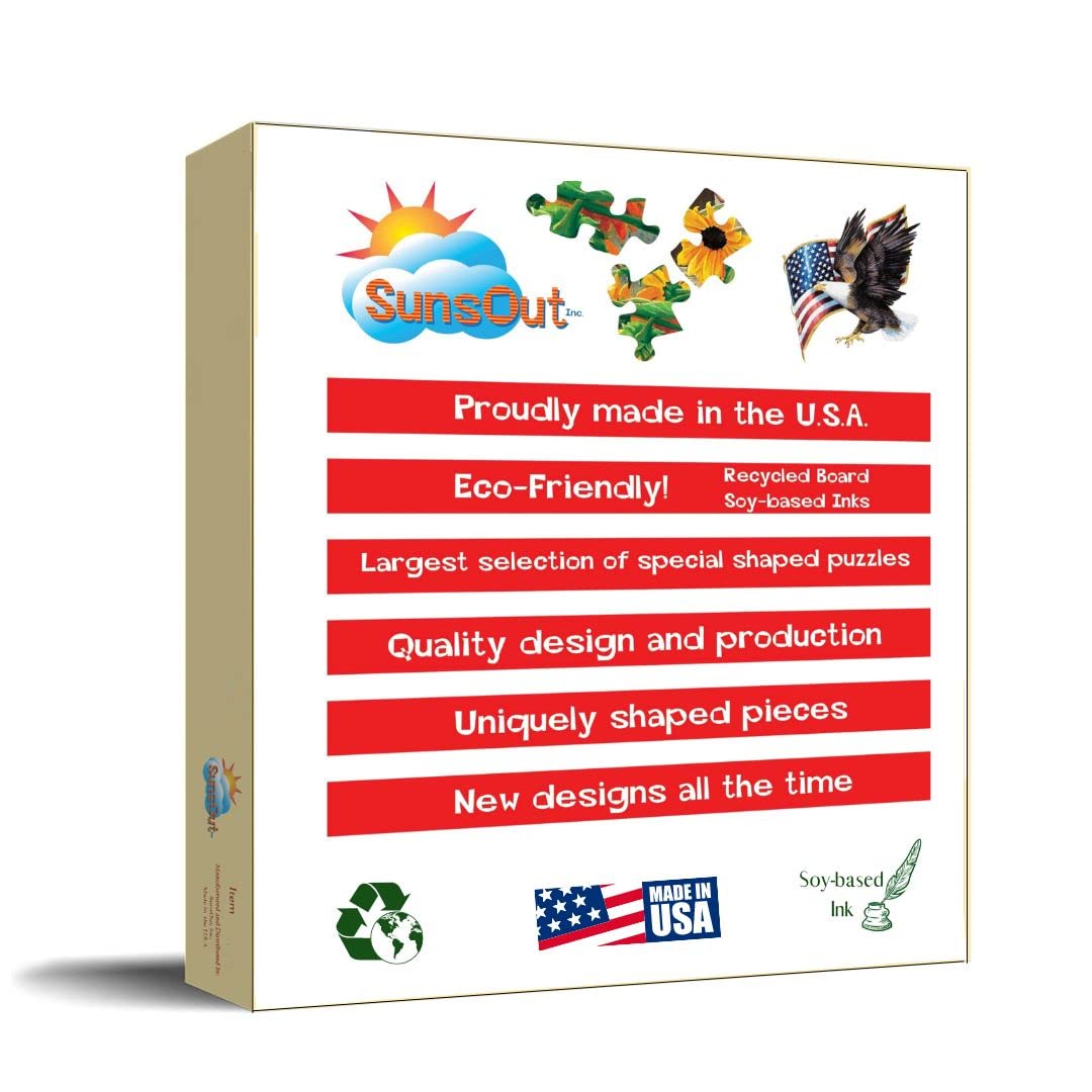 Sunsout Inc - Trinity Of Peace - 1000 Pc Jigsaw Puzzle By Artist: William Clayton Hallmark - Finished Size 26'' X 26'' Animals -