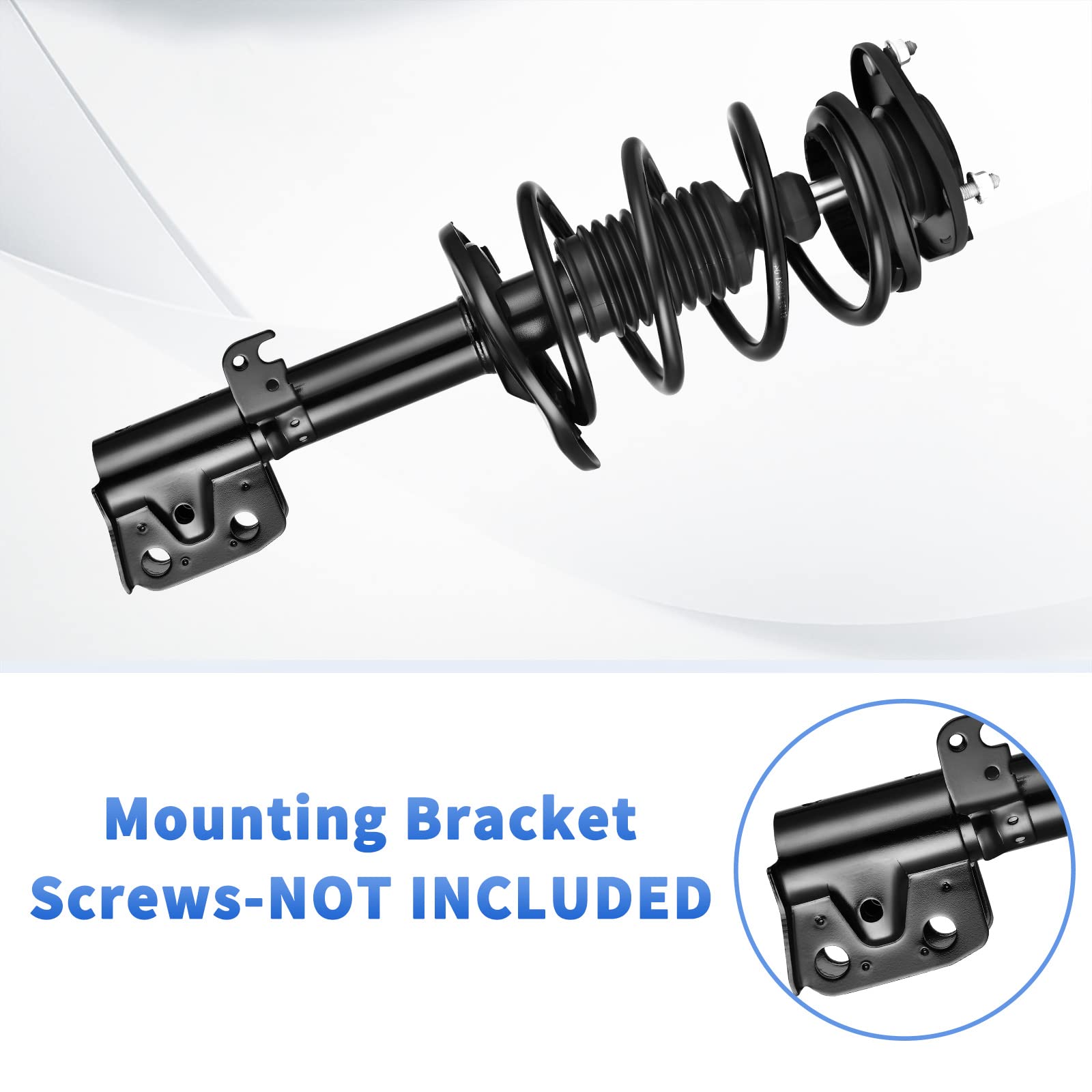 YITAMOTOR Front Complete Strut Quick Struts for 2014-2019 Corolla 1.8L FWD, Alloy Steel, Model MAYIM0008496MA