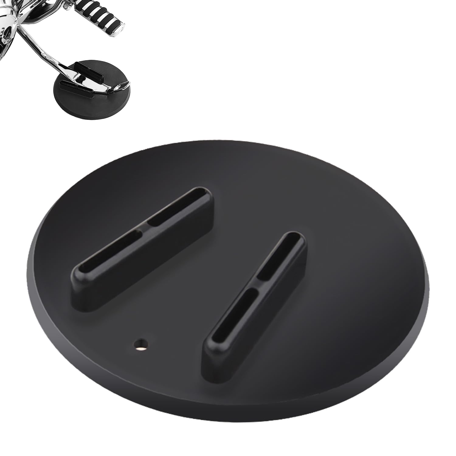 Sunpie Motorcycle Accessories Kickstand Pad Stand Support Plate For All Motorcycle Universal Parking Plate Helps Park Your Bike On Hot Pavement Grass Soft Ground, Valentine Gifts For Him