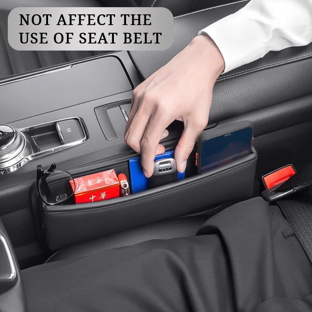 Ylxgt Car Seat Gap Filler Organizer And Storages Automotive Accessories Universal For Car Suv Truck Fill The Gap Between Seat An