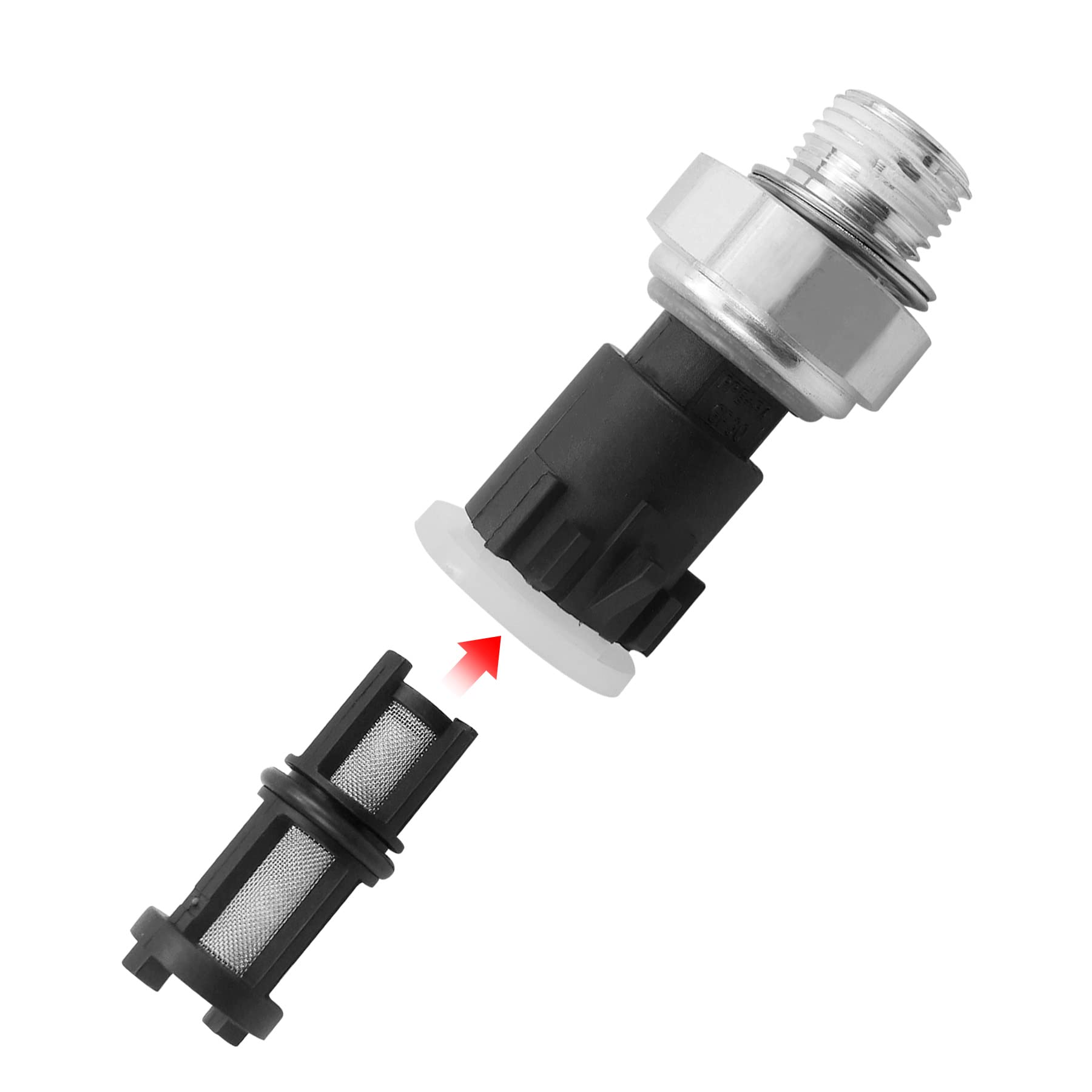 926-041 Engine Oil Pressure Sensor Fits For Buick Cadillac Chevrolet Gmc Pontiac Select Models, Replace Filter 917-143 12585328,