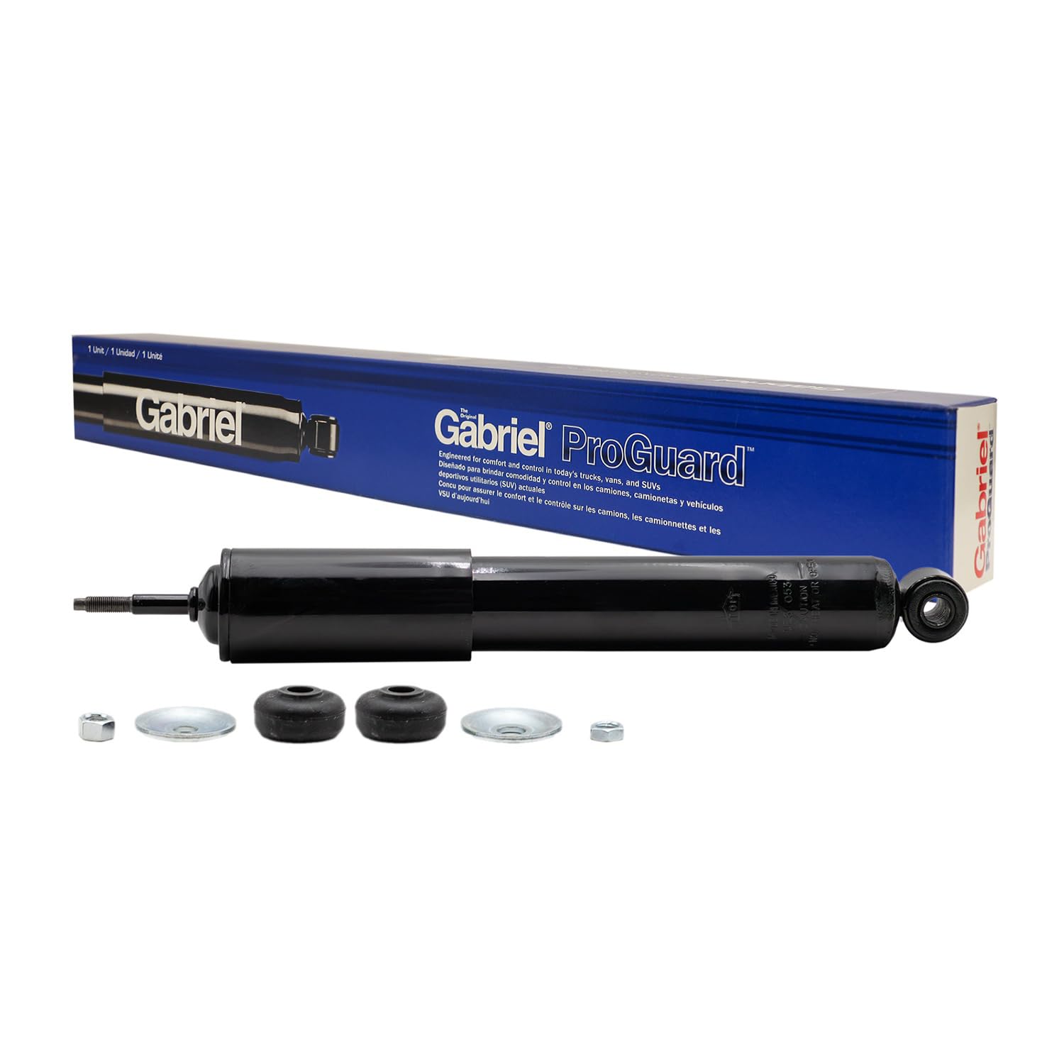 Gabriel 61663 Proguard Front Shock Absorbers For Chevrolet Avalanche, Silverado, Suburban; Gmc Sierra, Yukon; Hummer H2 (1 Pack)