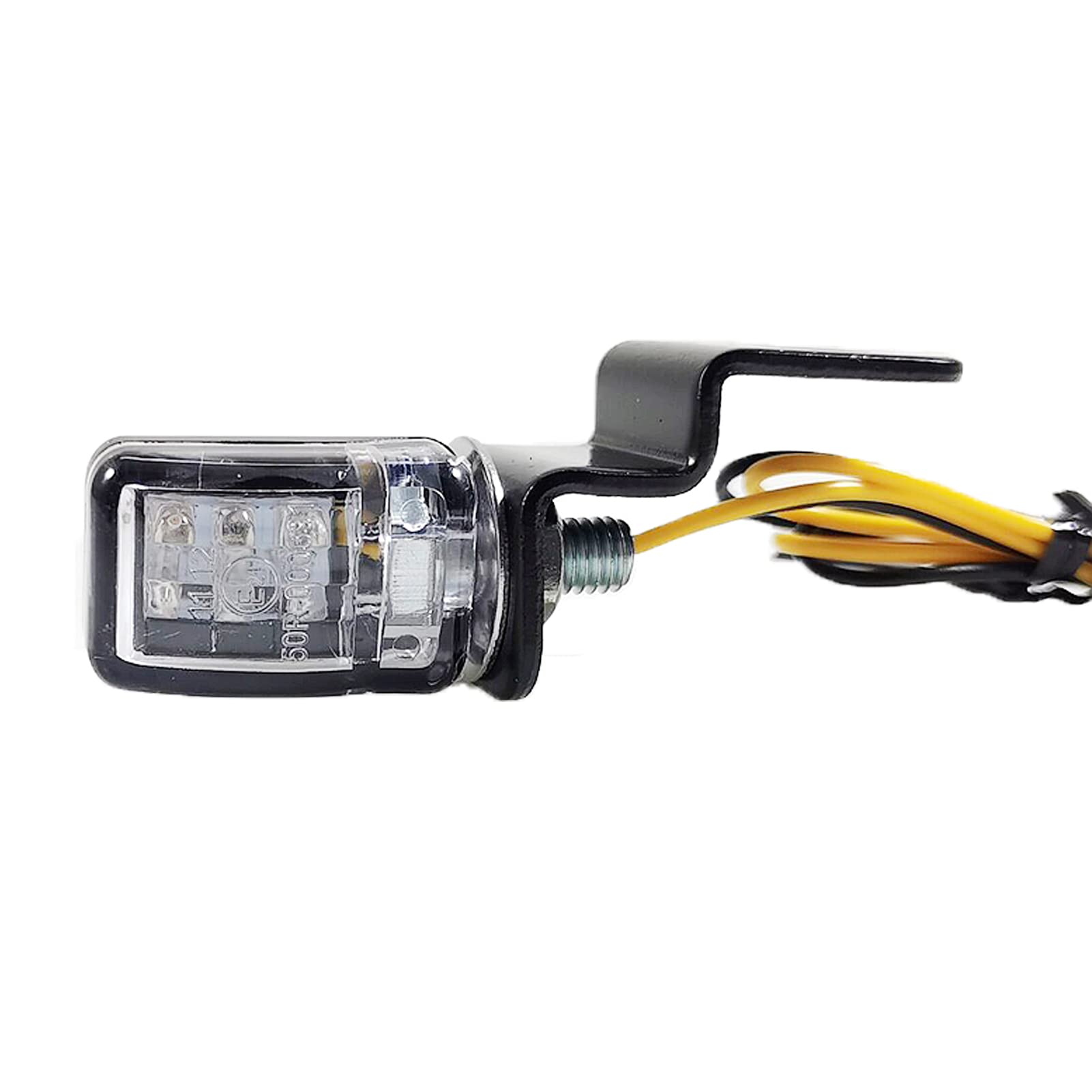 ANKIA 2PCS 12V Universal Motorcycle Front Rear Mini LED Turn Signal Indicator Blinker Light Brake Flasher For Harley Honda Suzuk