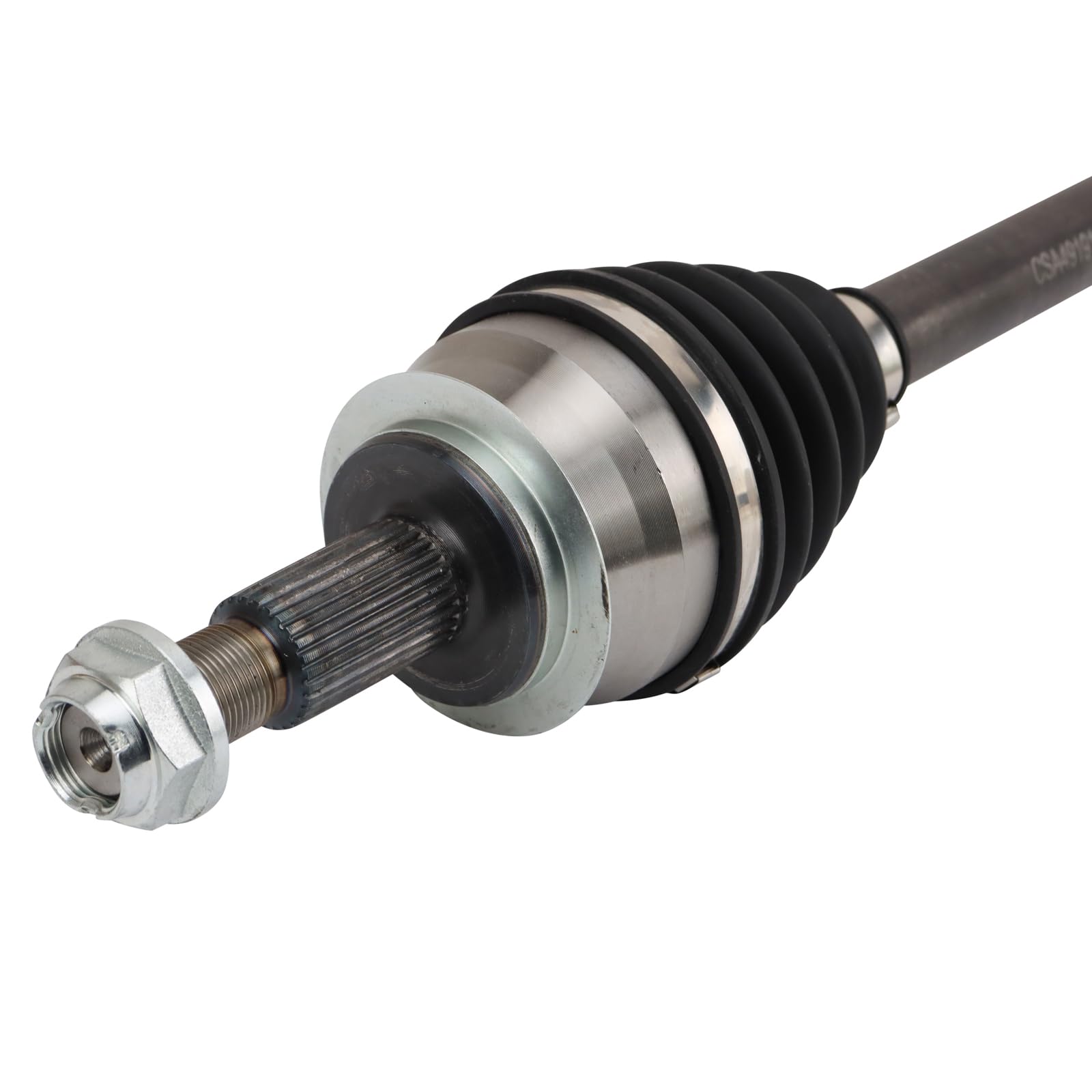 TRQ Front CV Axle Shaft Assembly Set Compatible with 2014-2018 Mazda 3